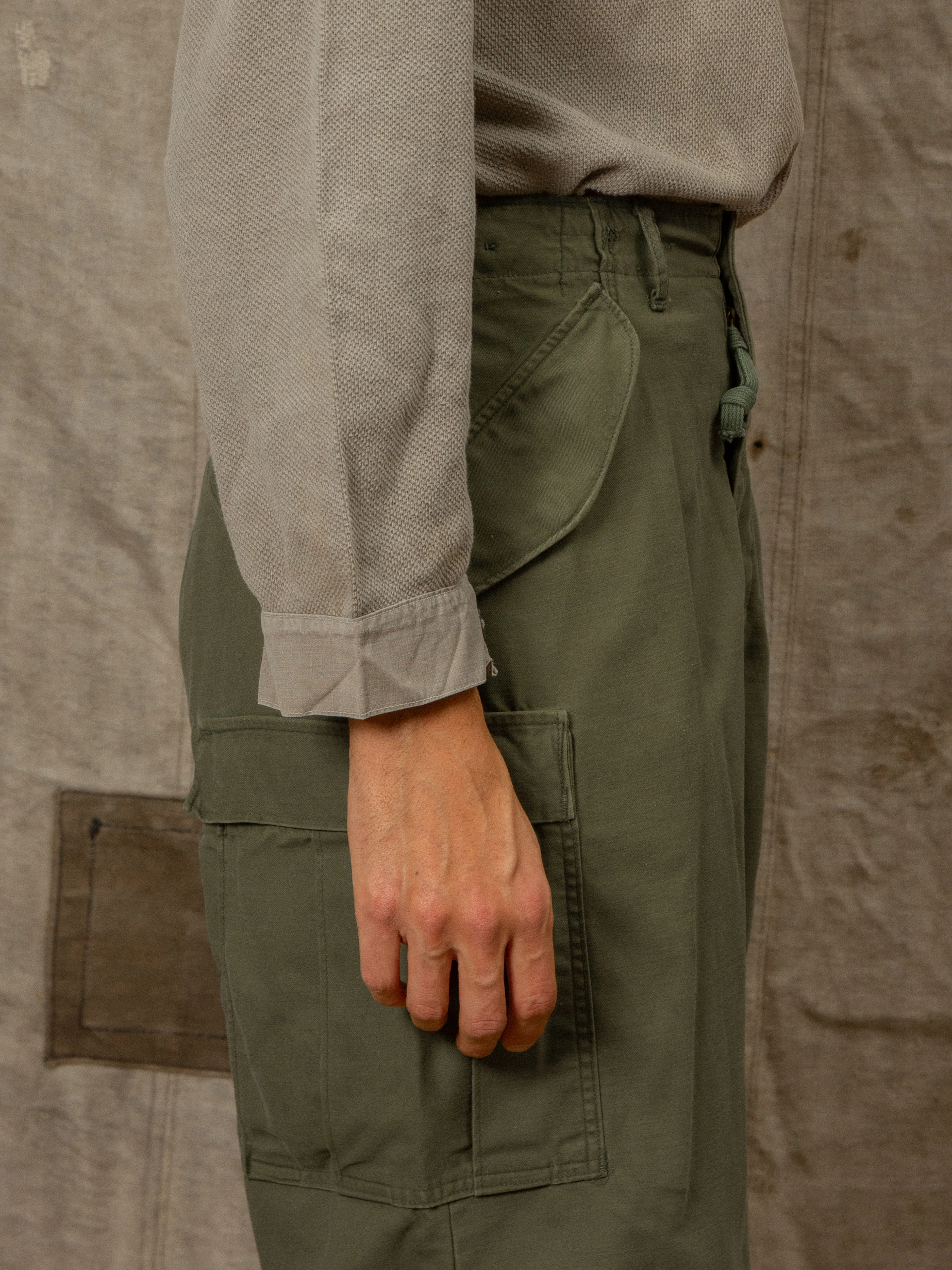 Vtg 1930s-1940s Swedish Army Henley - Image 5