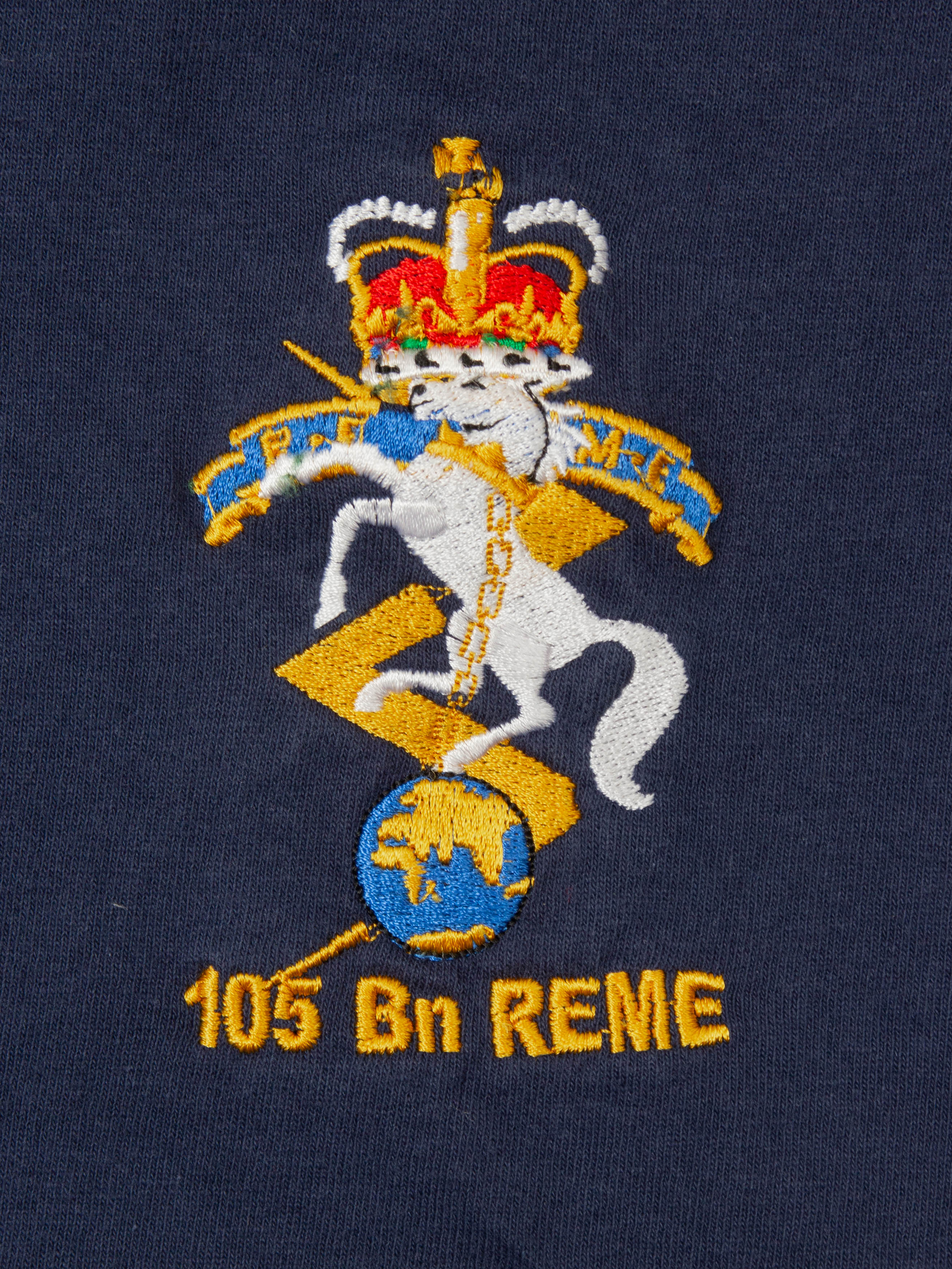 2000s British Army Embroidered Tee (S) - Image 2