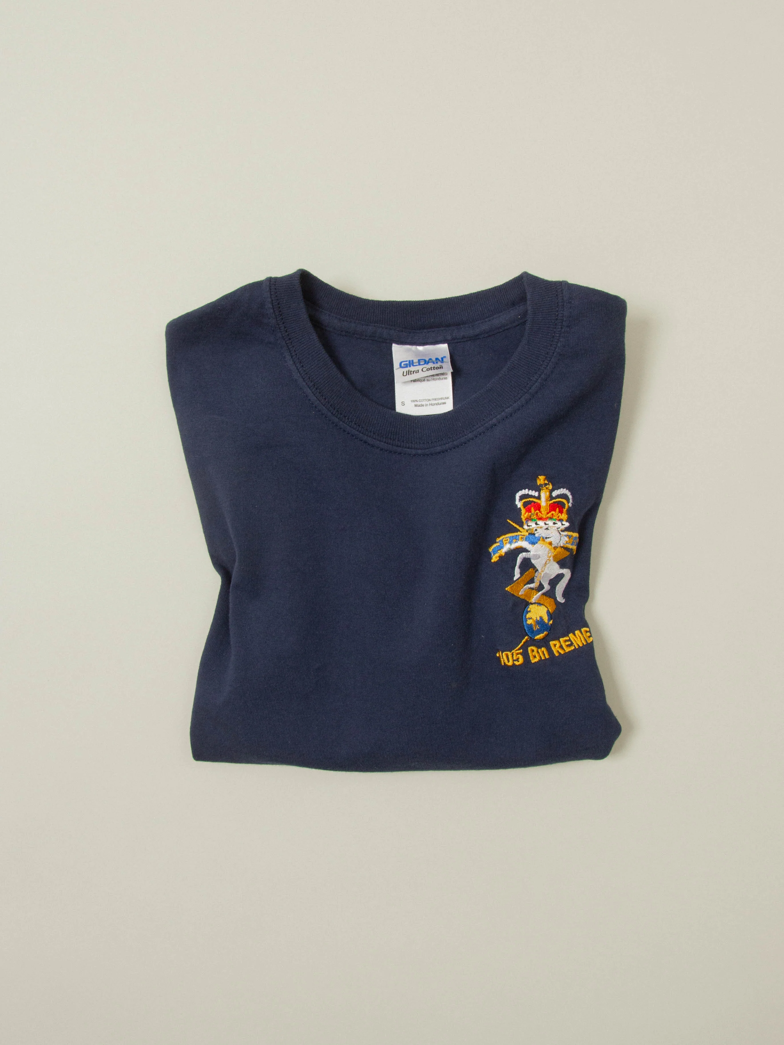 2000s British Army Embroidered Tee (S) - Image 4
