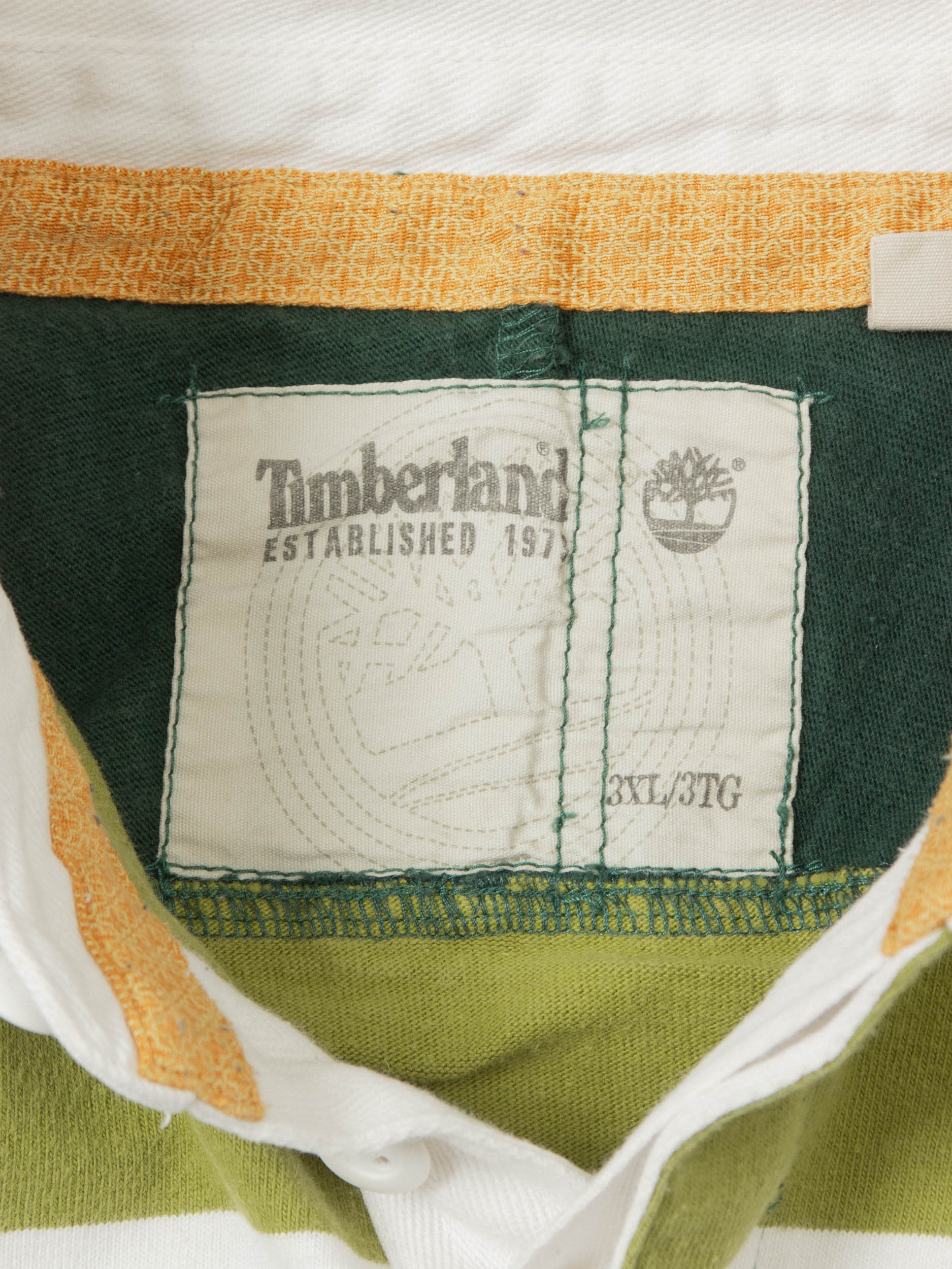 2000s Timberland Rugby Shirt (XXL) - Image 4