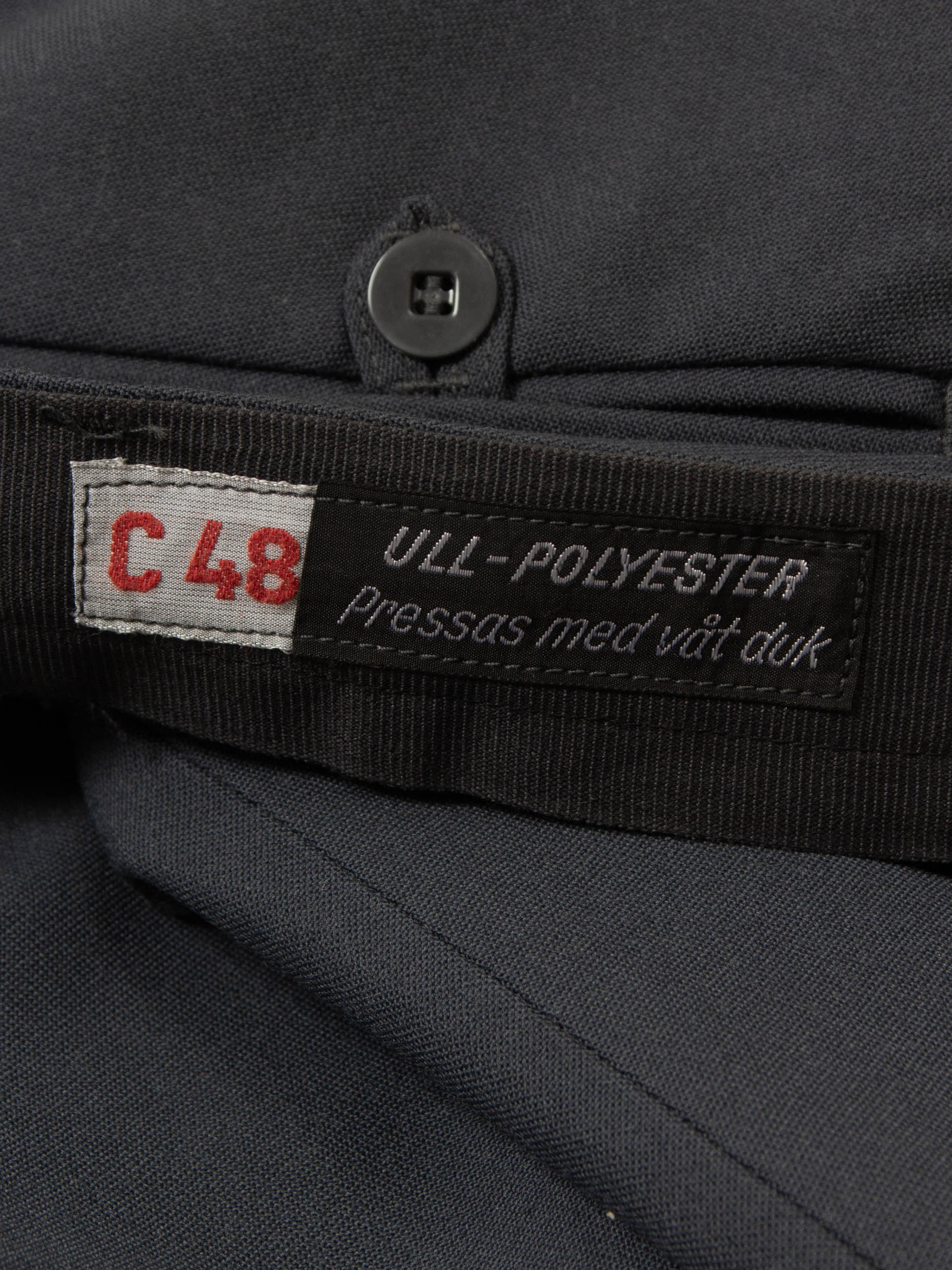 Deadstock Swedish Army Wool Dress Trousers - Image 5