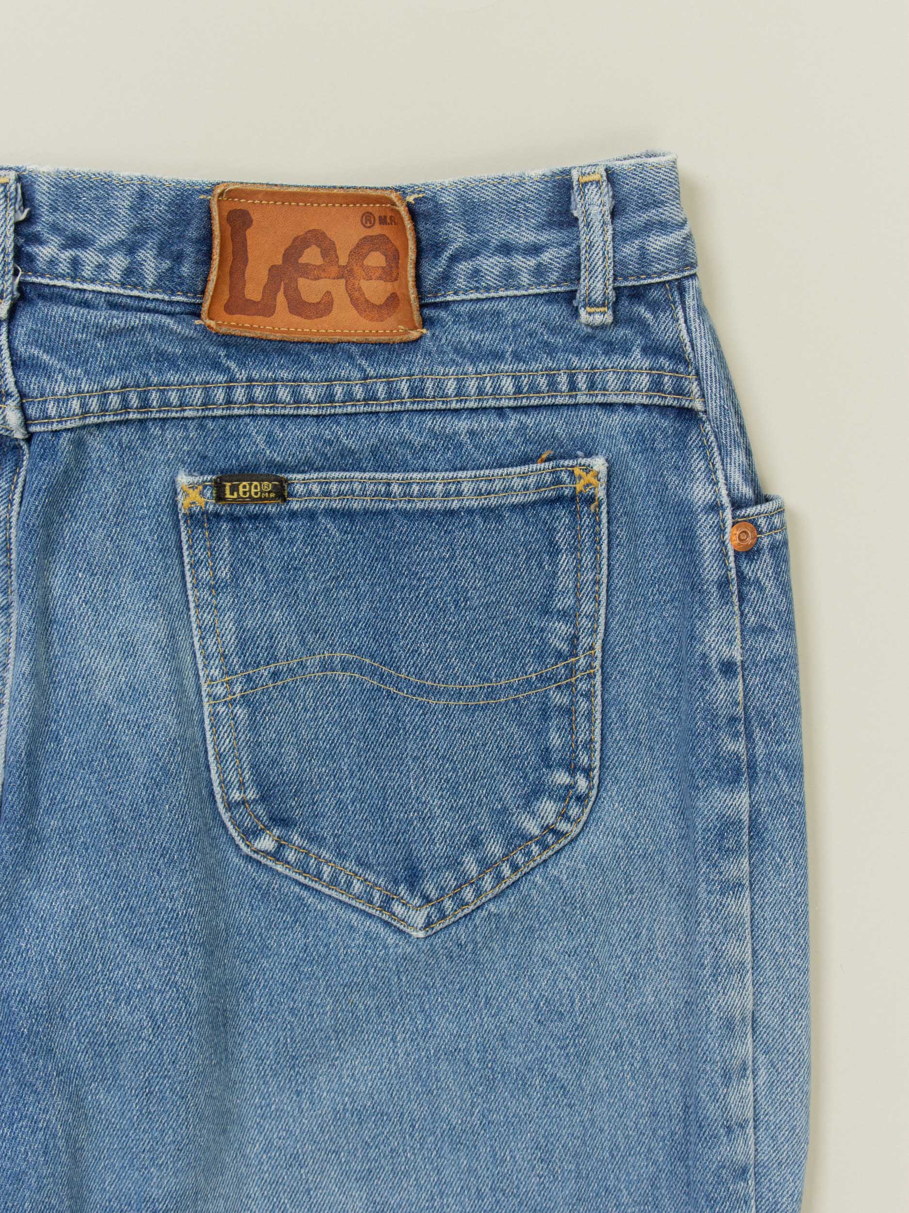 Vtg 1980s Lee Riders Jeans - Made in USA (32x28) - Image 6