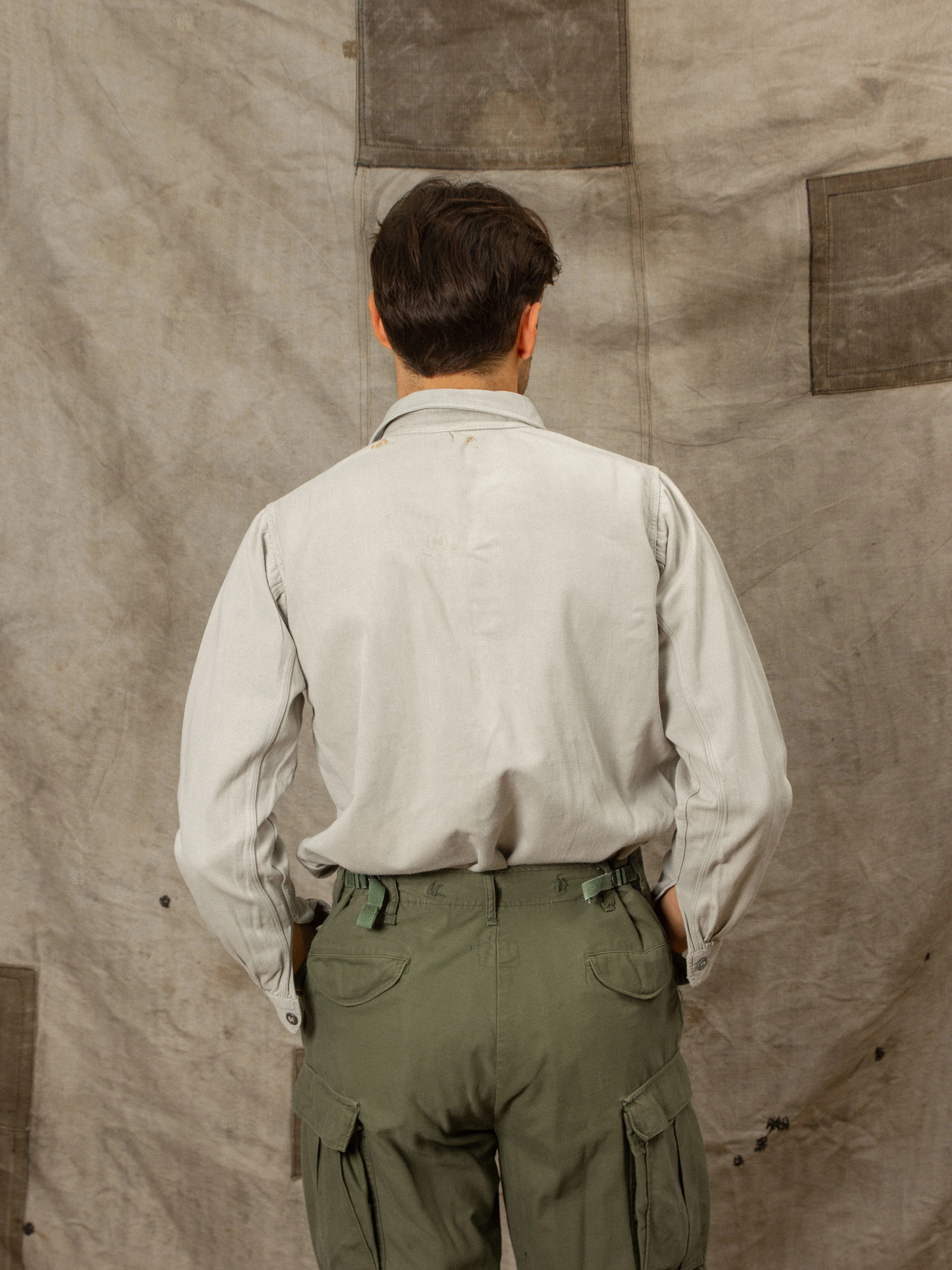 Late 30's-Early 40s Swedish Army Shirt - Image 3