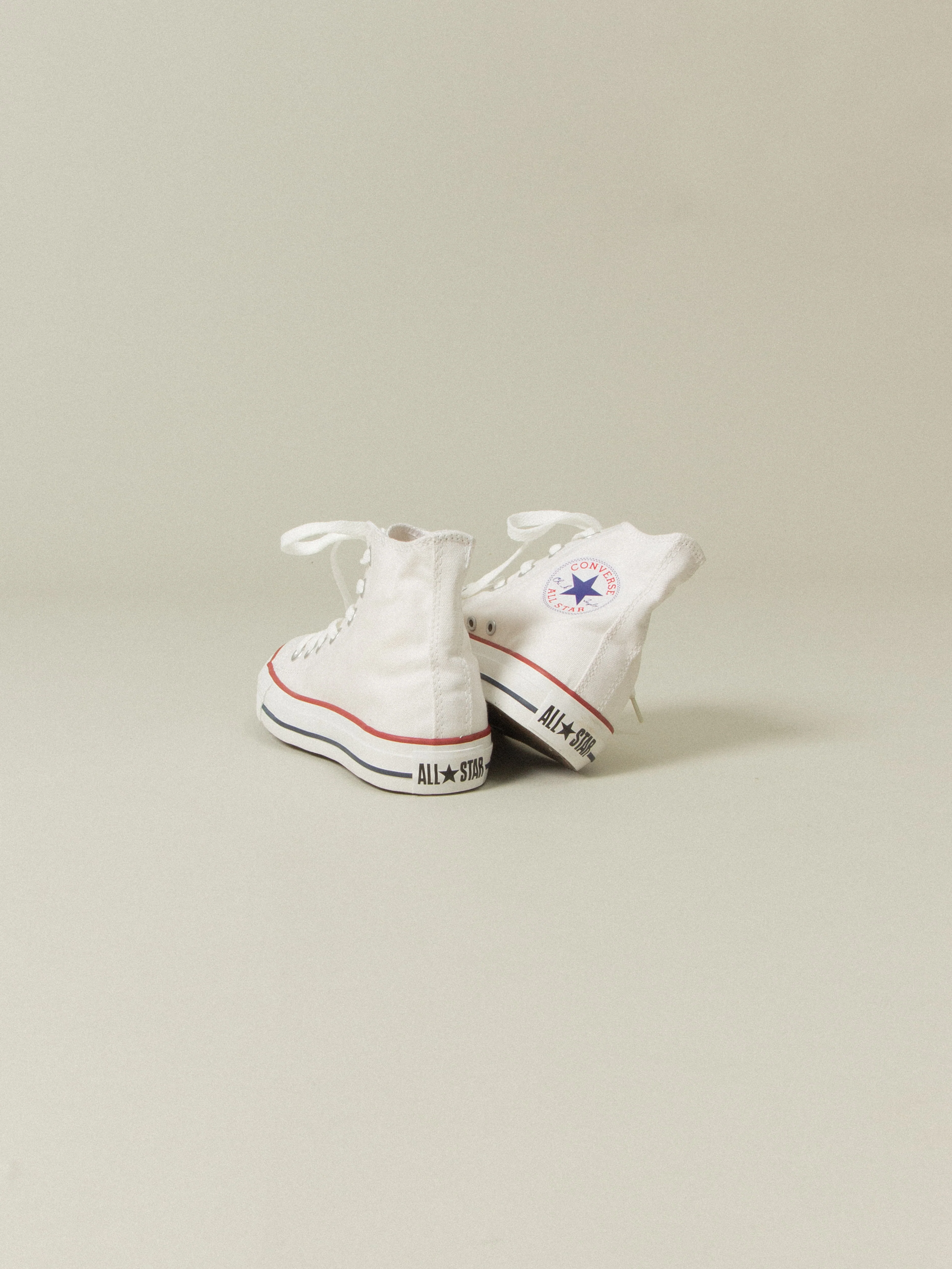 NOS Early 2000s Converse All Star - Optical White - Image 3