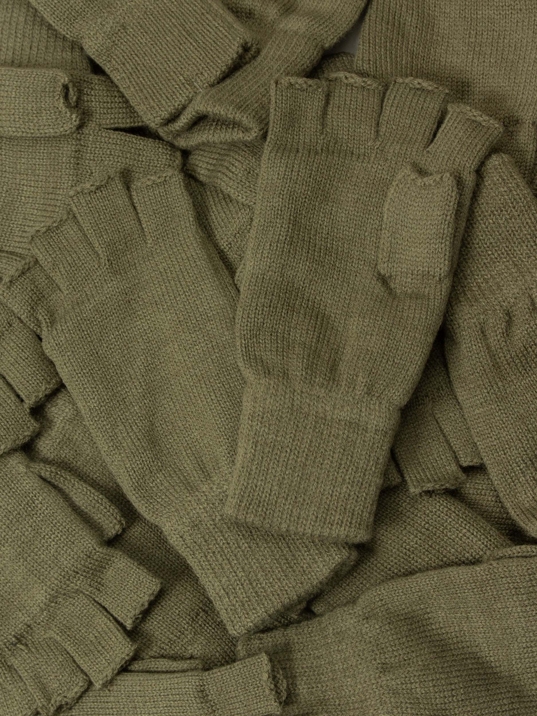 Thinsulate Fingerless Army Gloves - Image 2