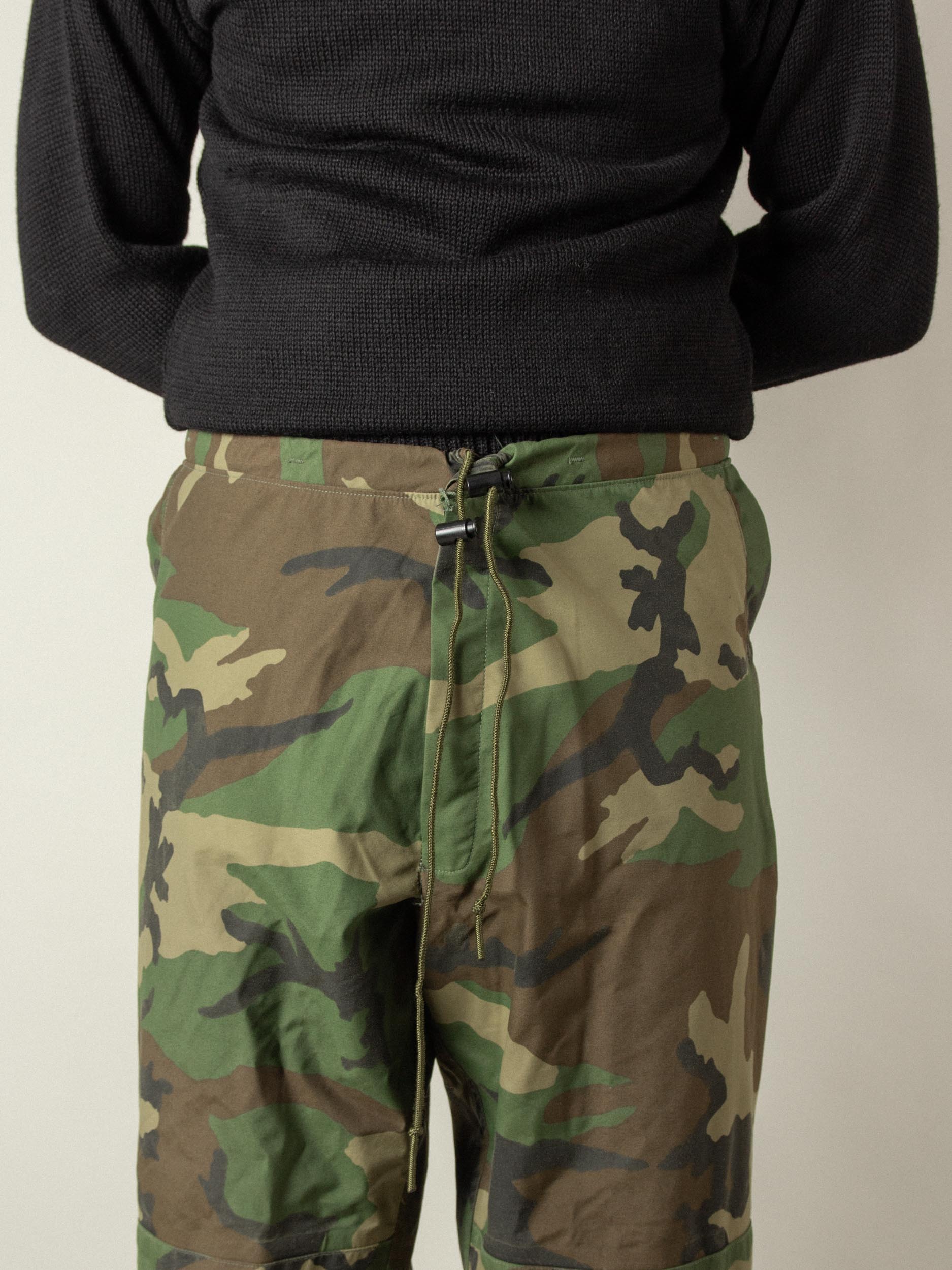 Vtg 1990s US Army Woodland Ski Pants - Made in USA - Image 4