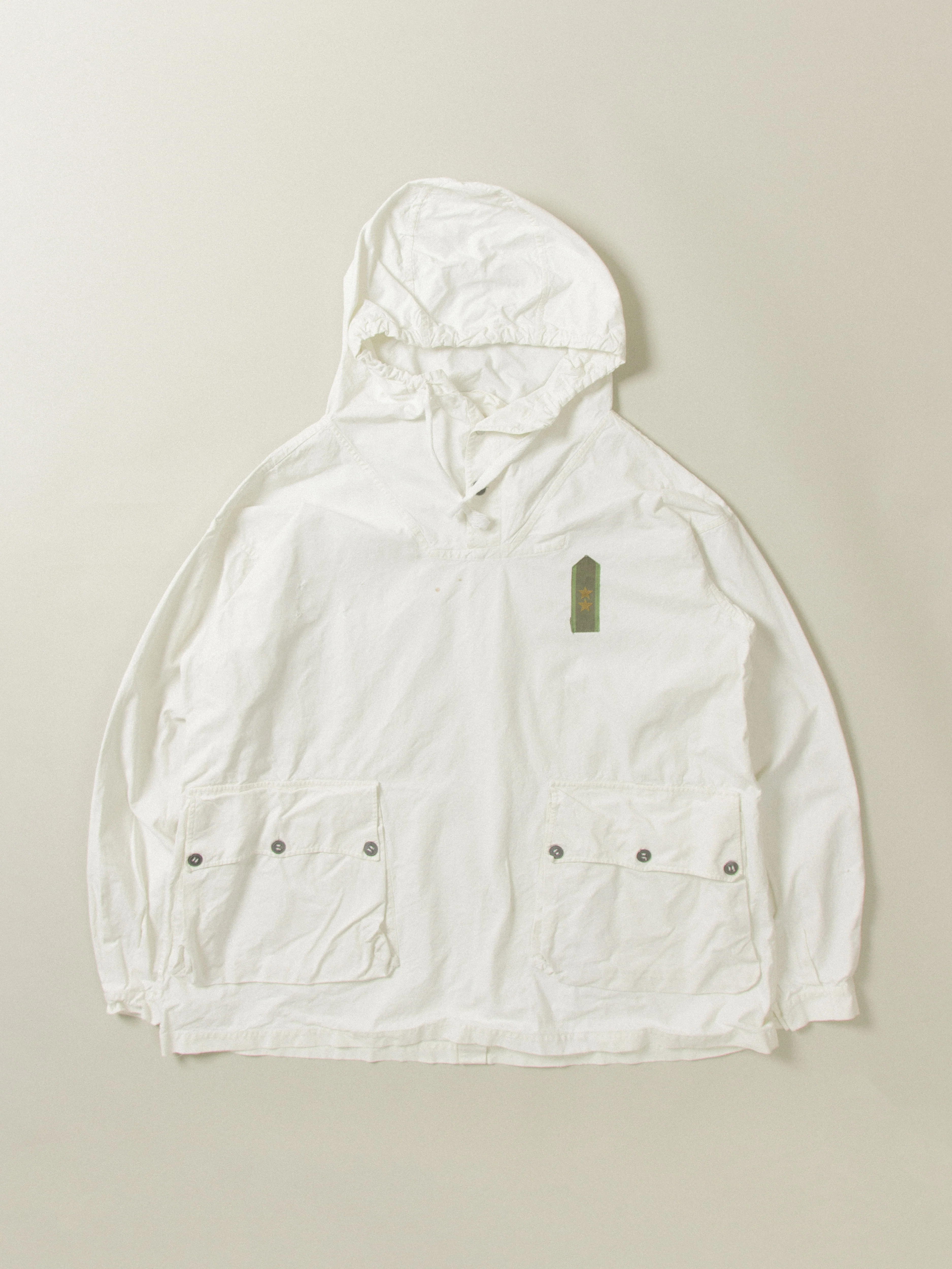 Vtg 1940s Swedish Army Smock - Image 4