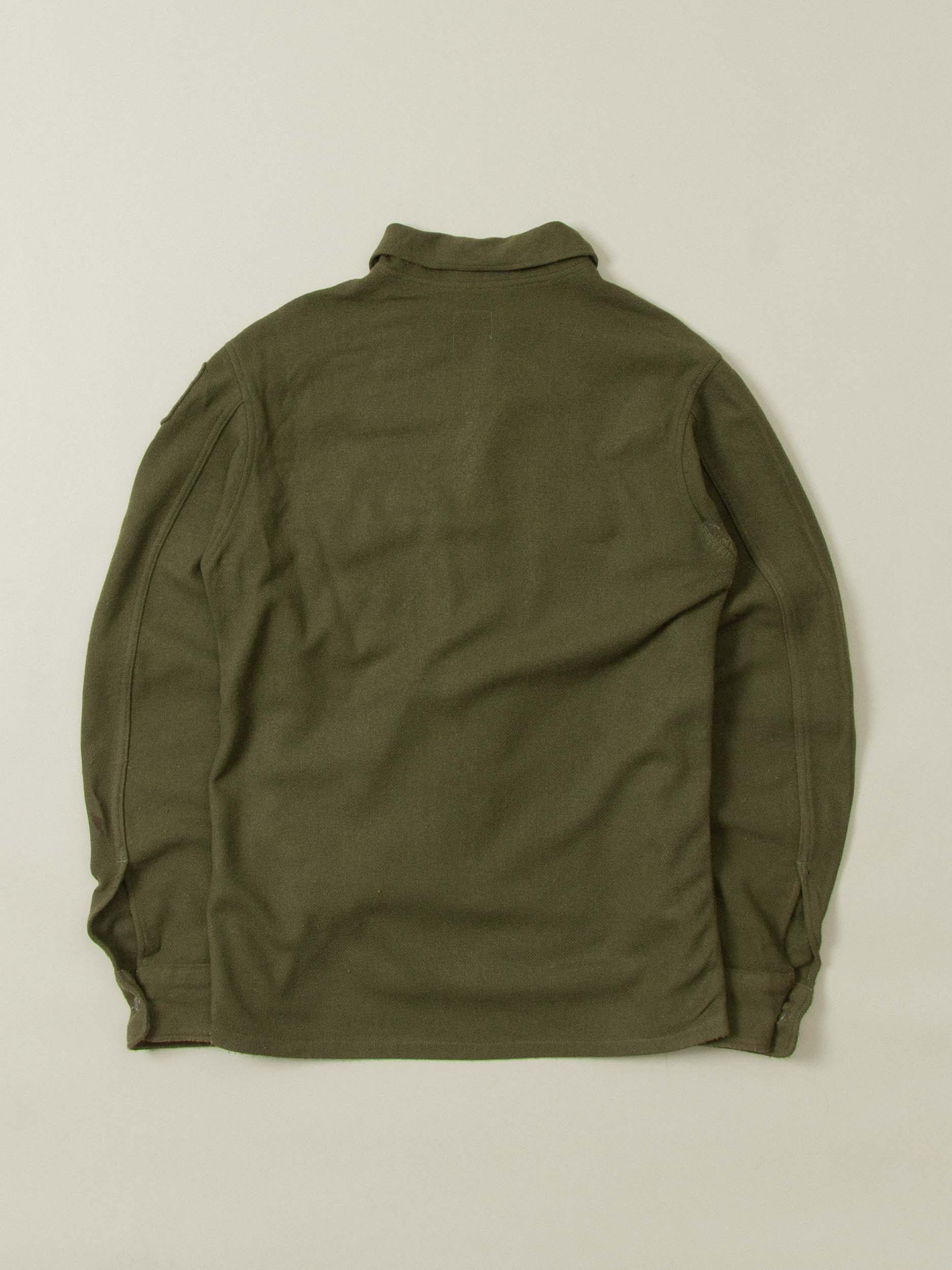 Vtg 1950s US Army Wool Shirt - Image 7