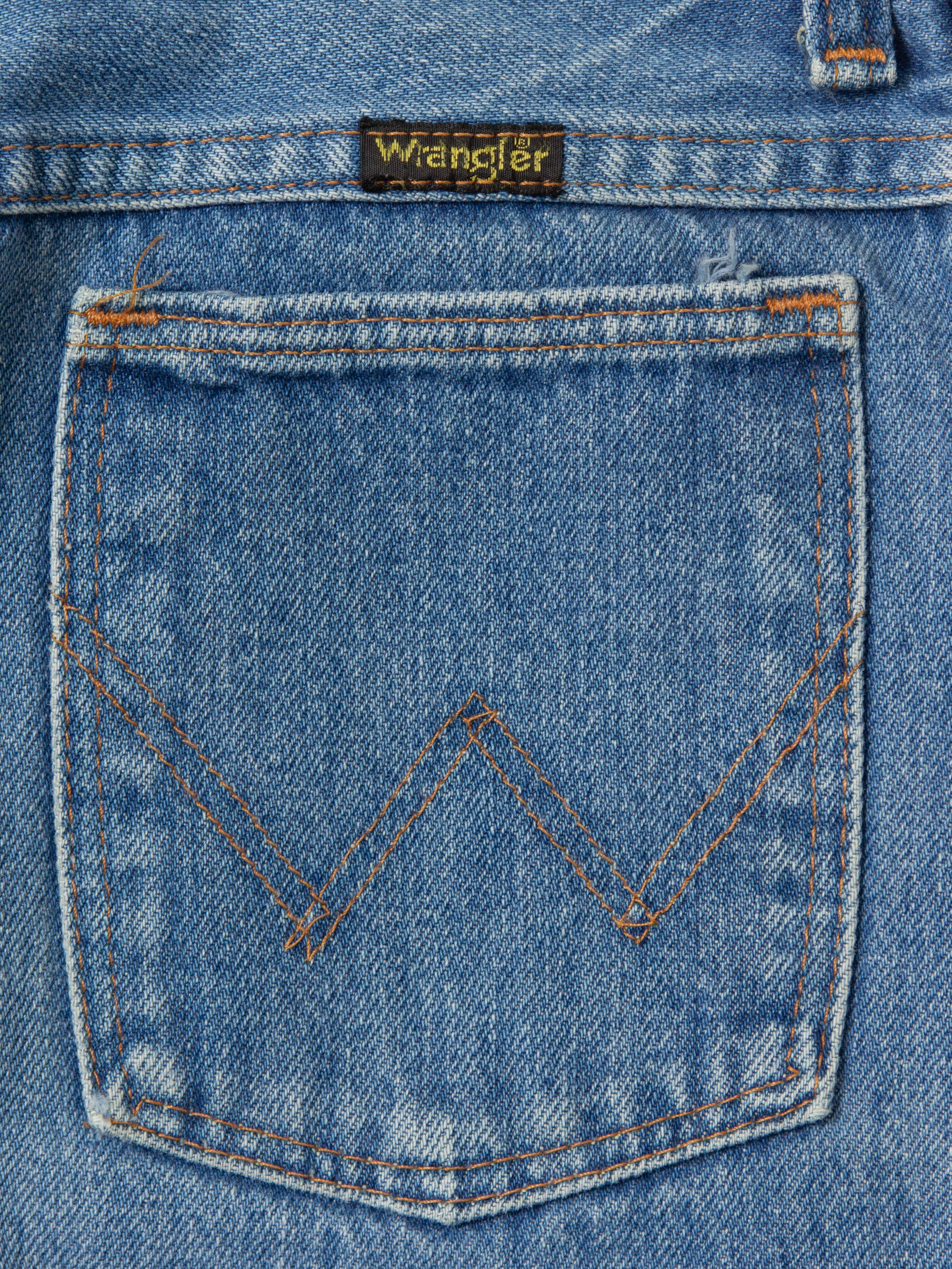 Vtg 1970s Wrangler Jeans - Made in USA (26x35) - Image 3
