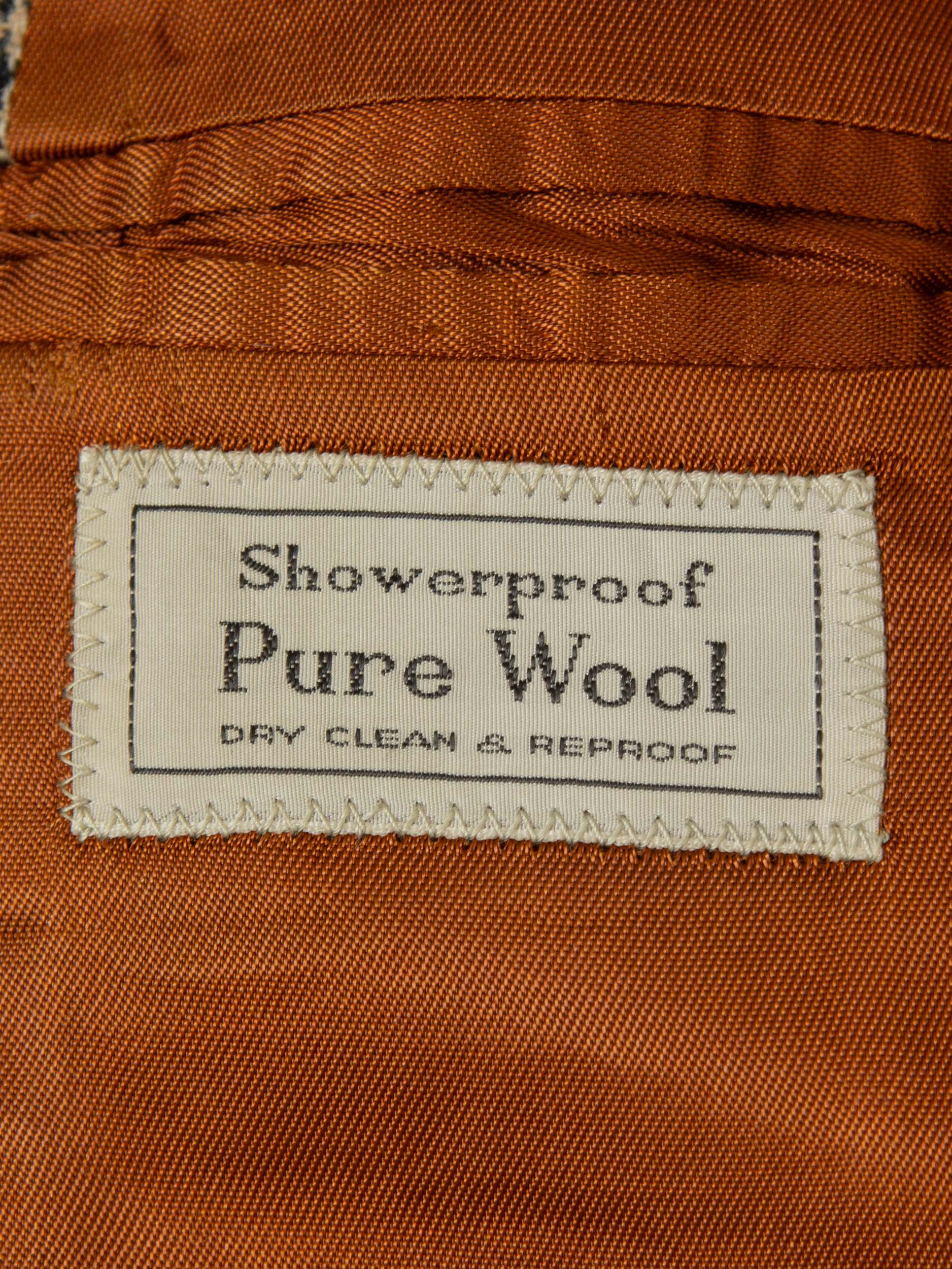 Vtg 1980s Aquascutum 'Lord & Taylor' Wool Coat - Made in England (L) - Image 4
