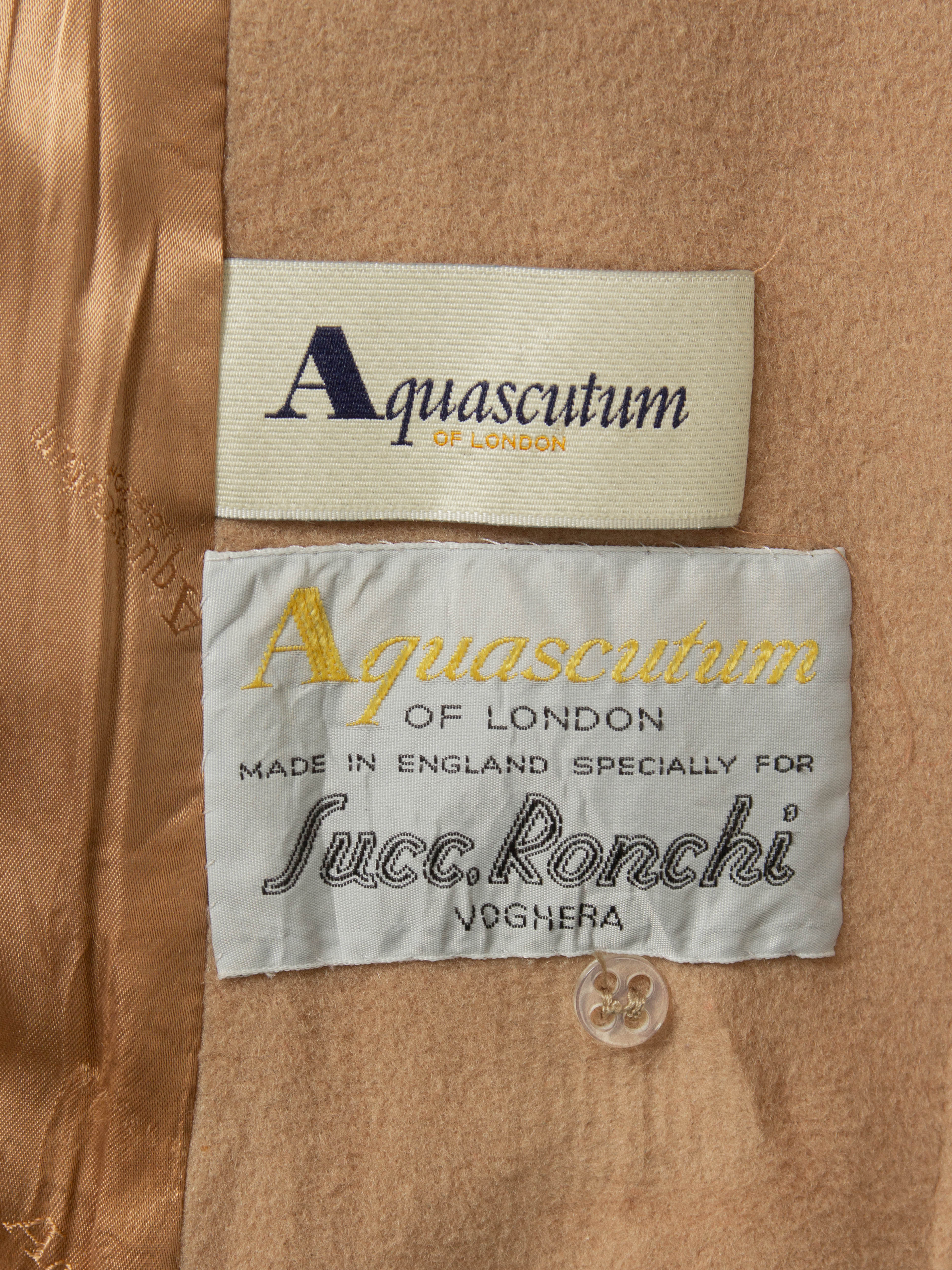 Vtg 1980s Aquascutum Raglan Coat - Made in England (Women's M) - Image 5