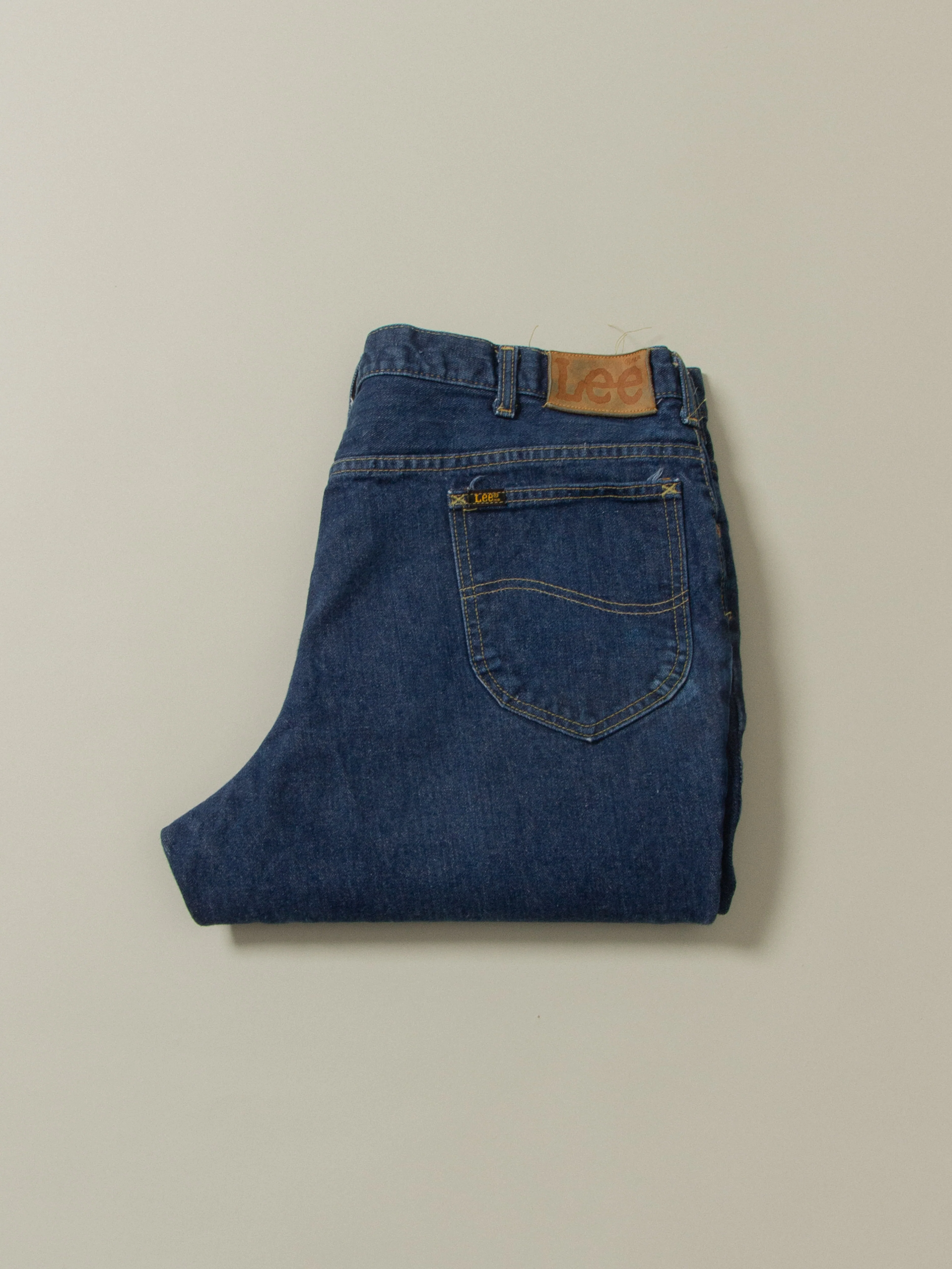 Vtg 1980s Bootcut Lee Rider Jeans - Made In USA (40x30) - Image 5