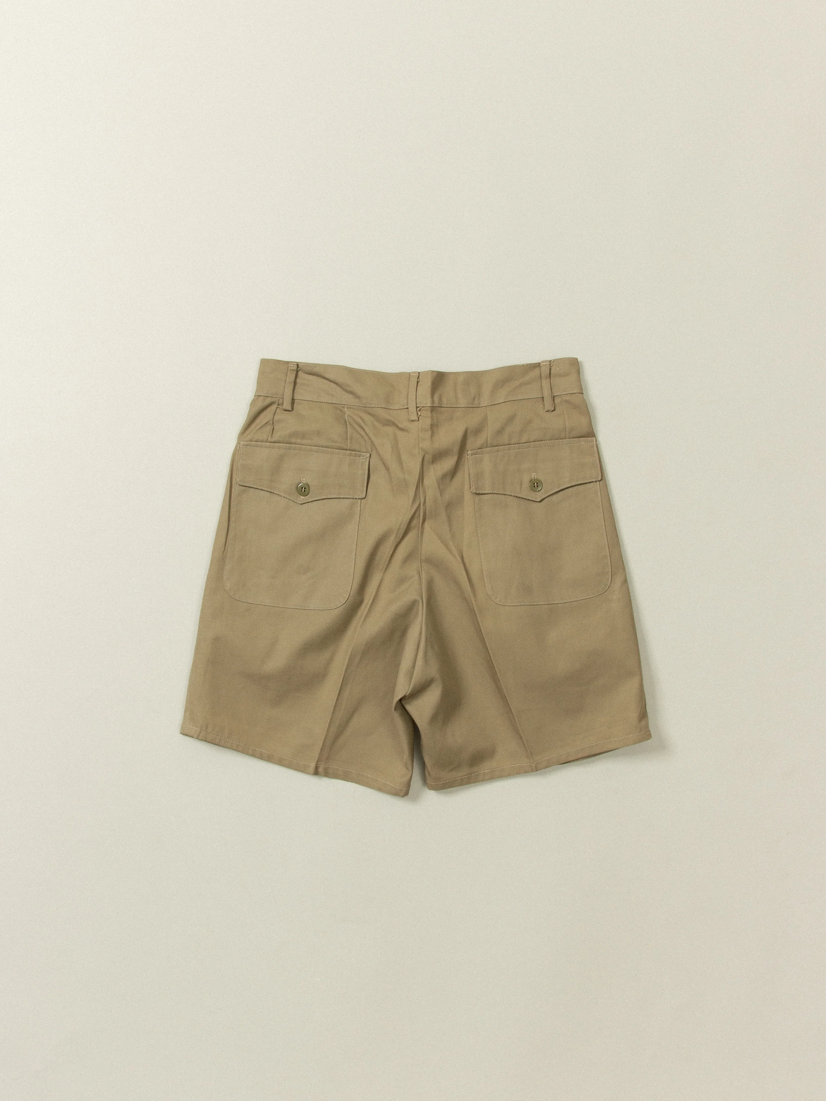 Vtg 1980s Italian Army Shorts - Image 5