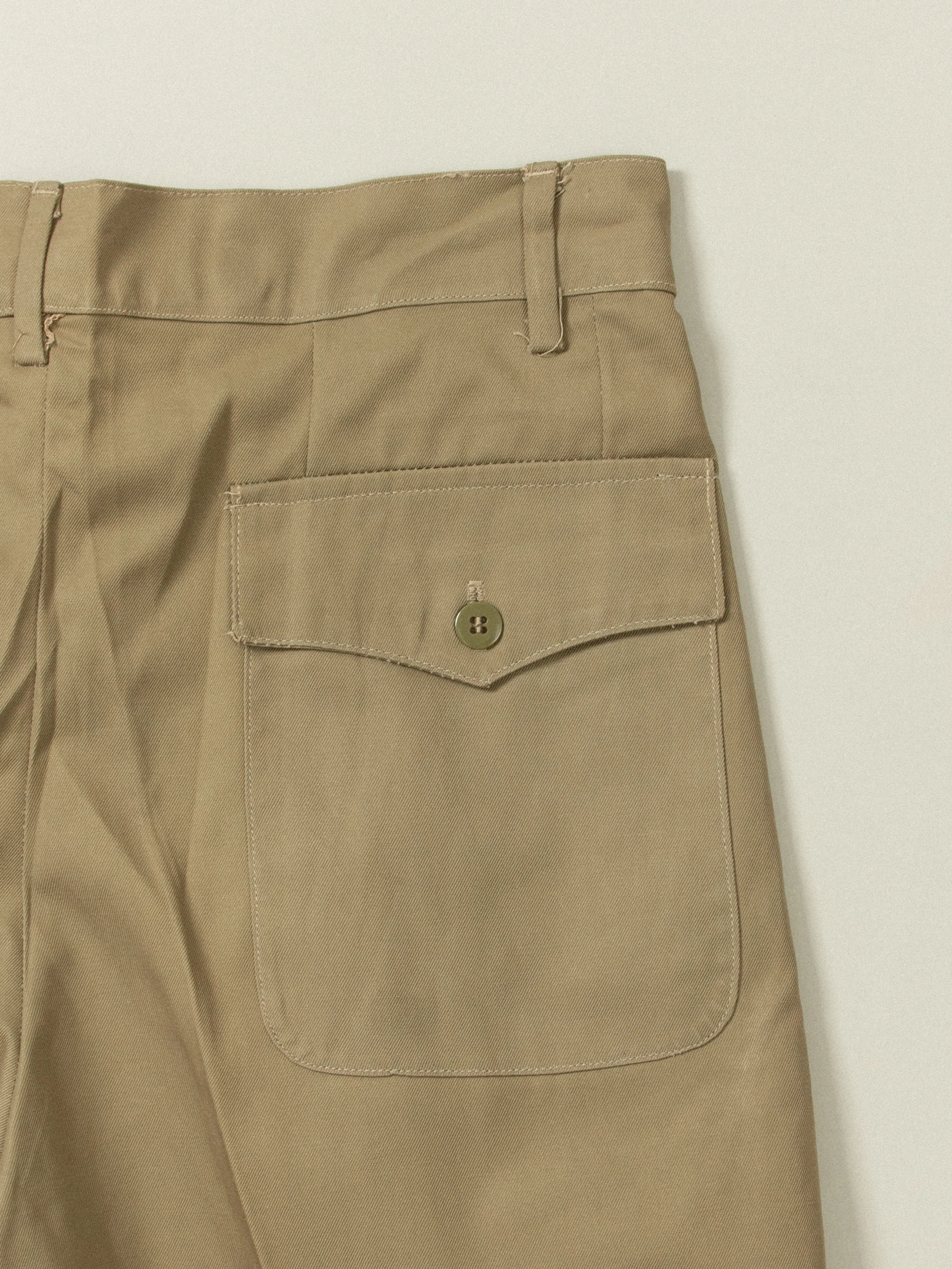 Vtg 1980s Italian Army Shorts - Image 7