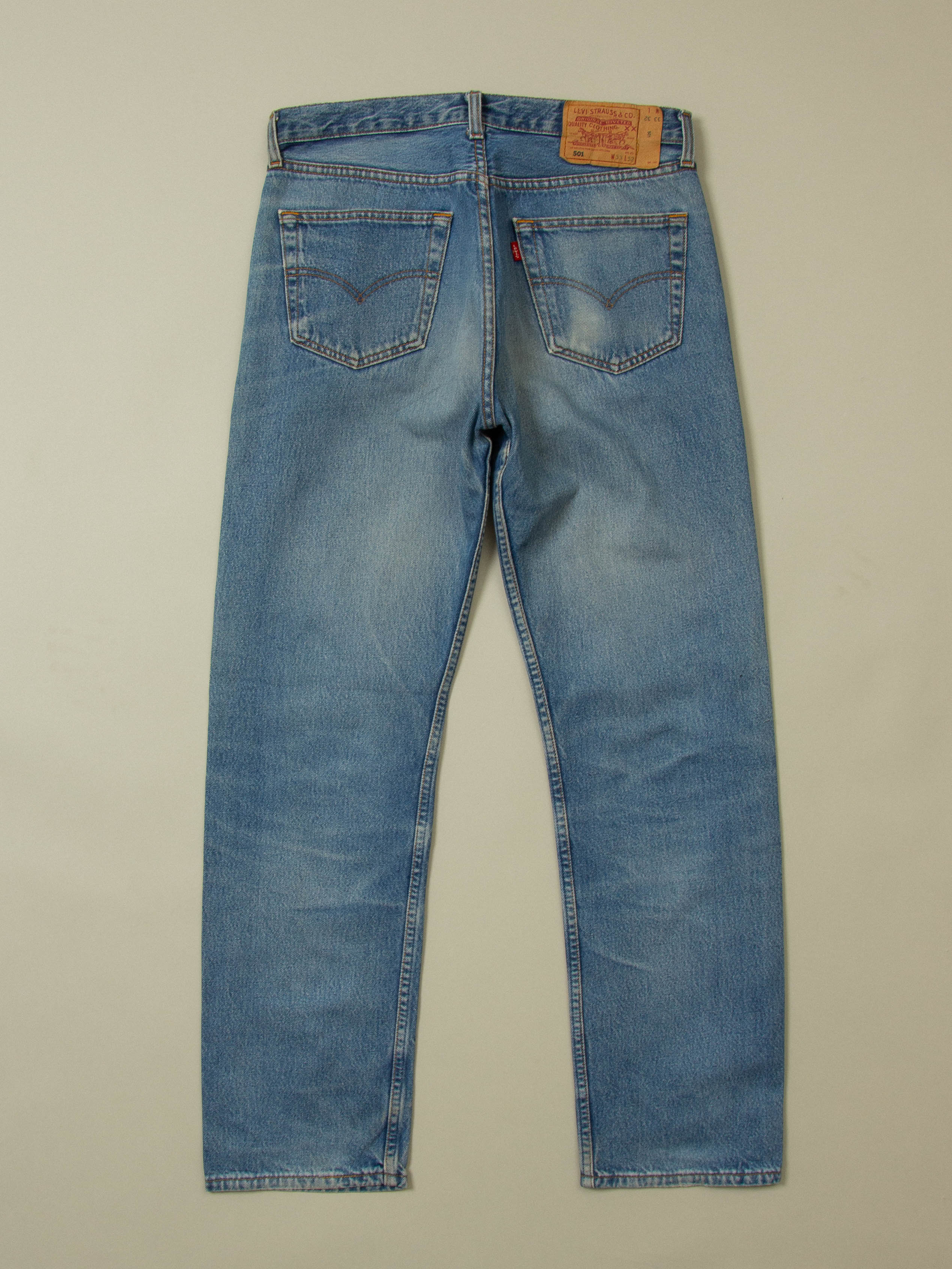 Vtg 1990s Levi's 501 Jeans - Made in Spain (32x31) - Image 3