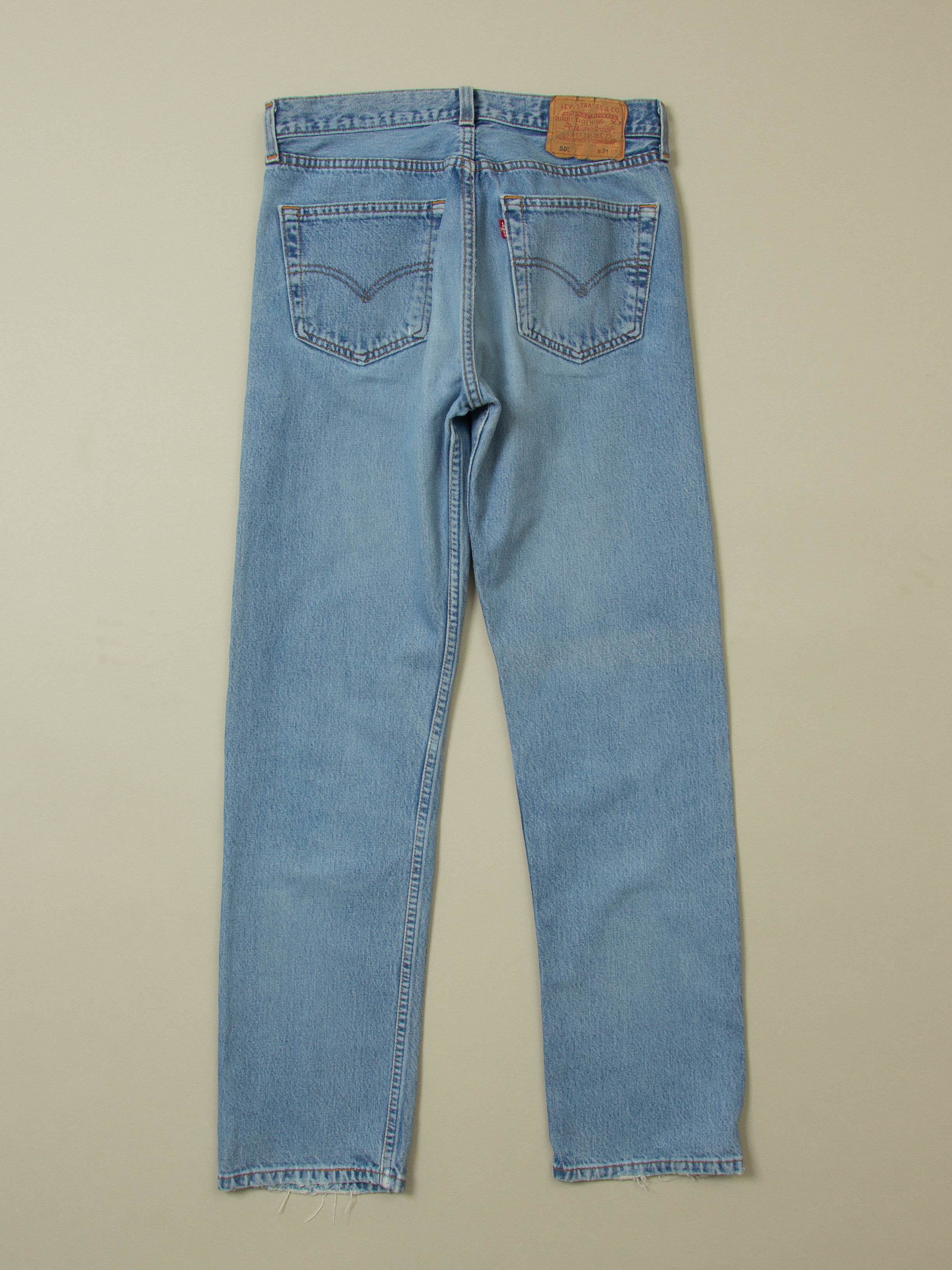 Vtg 1990s Levi's 501 Jeans - Made in USA (30x31) - Image 3