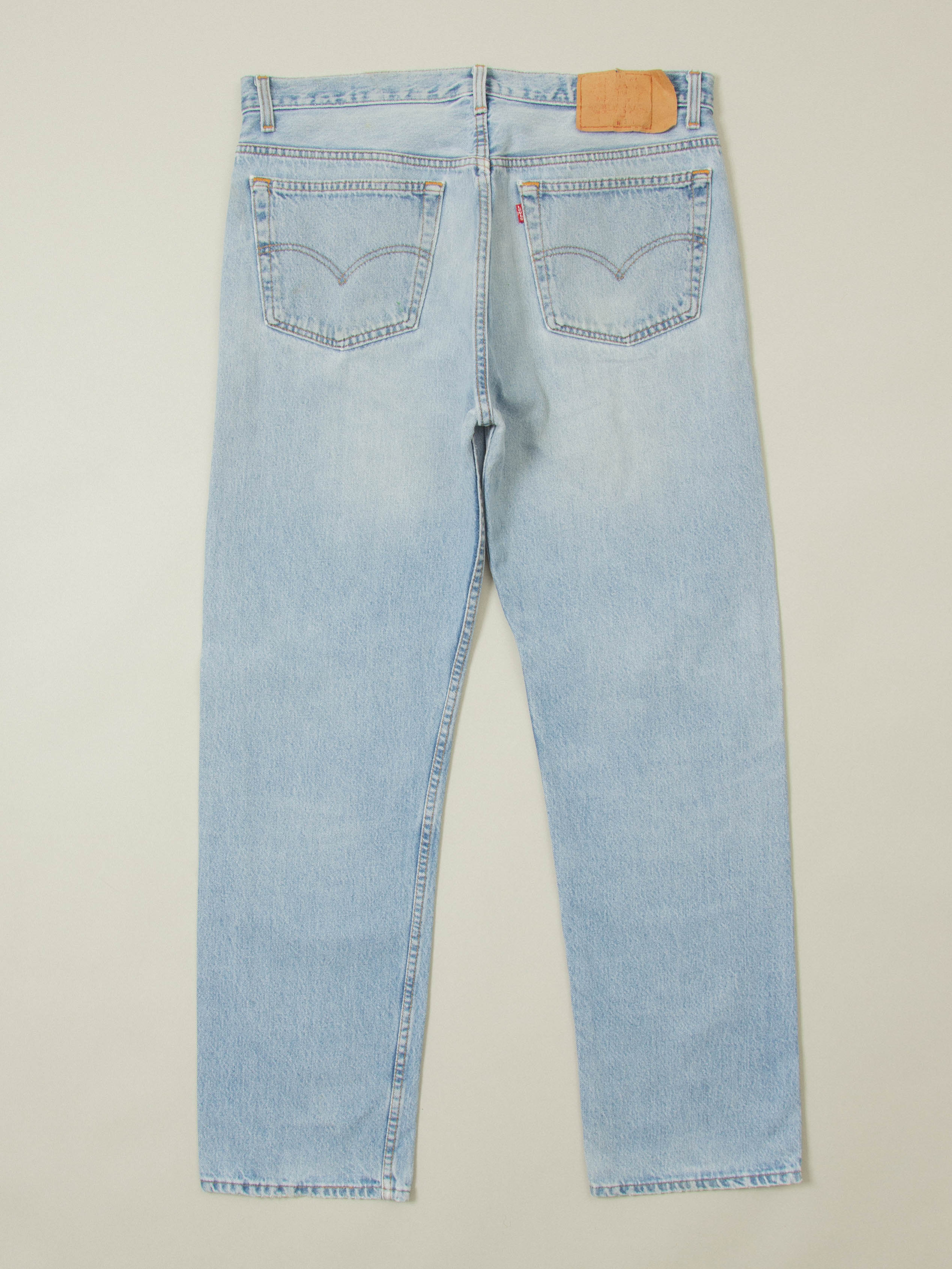 Vtg 1990s Levi's 501 Jeans - Made in USA (38x32) - Image 3