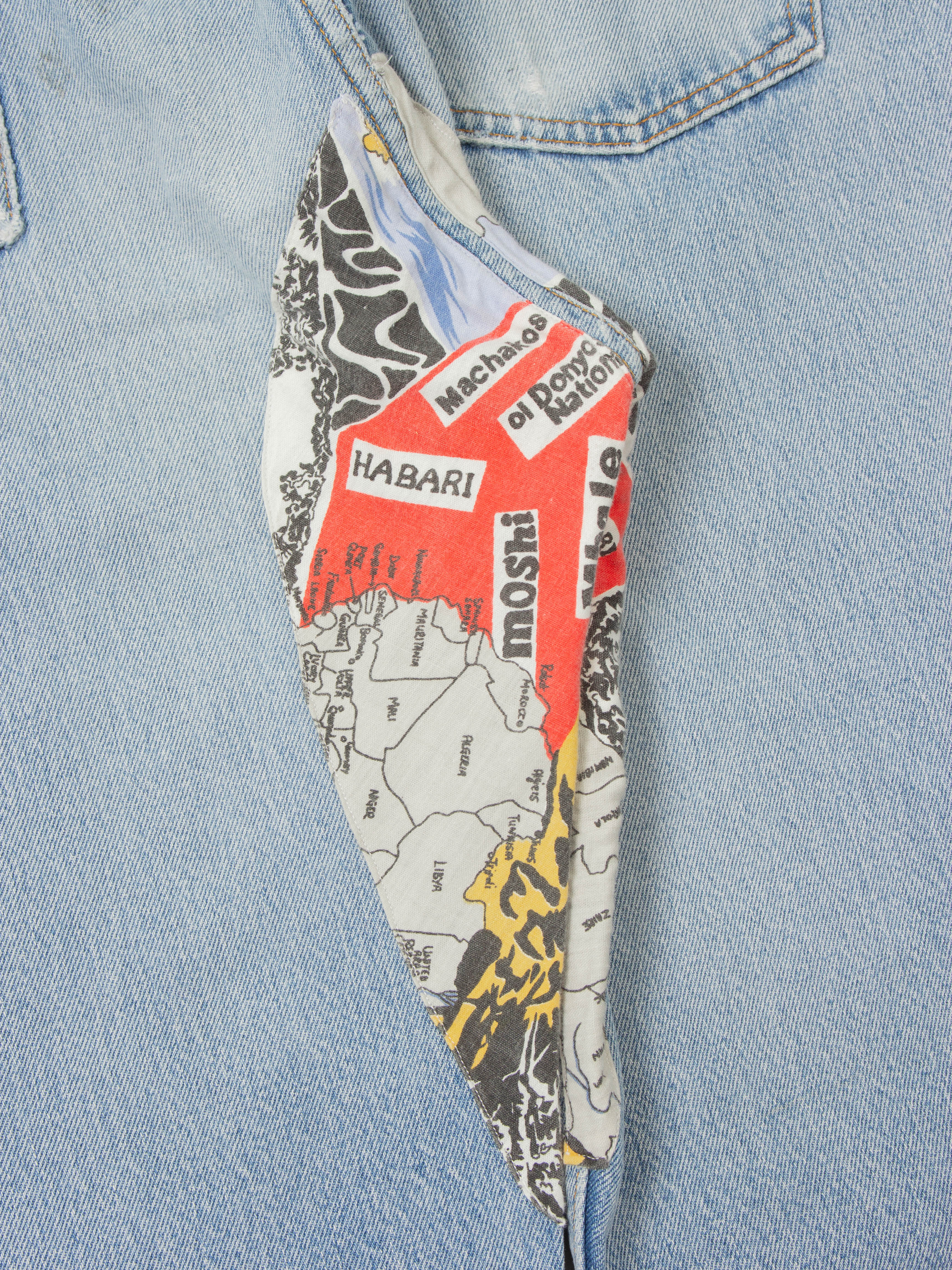 Vtg 1990s Levi's 501 Jeans - Made in France (38x33) - Image 4
