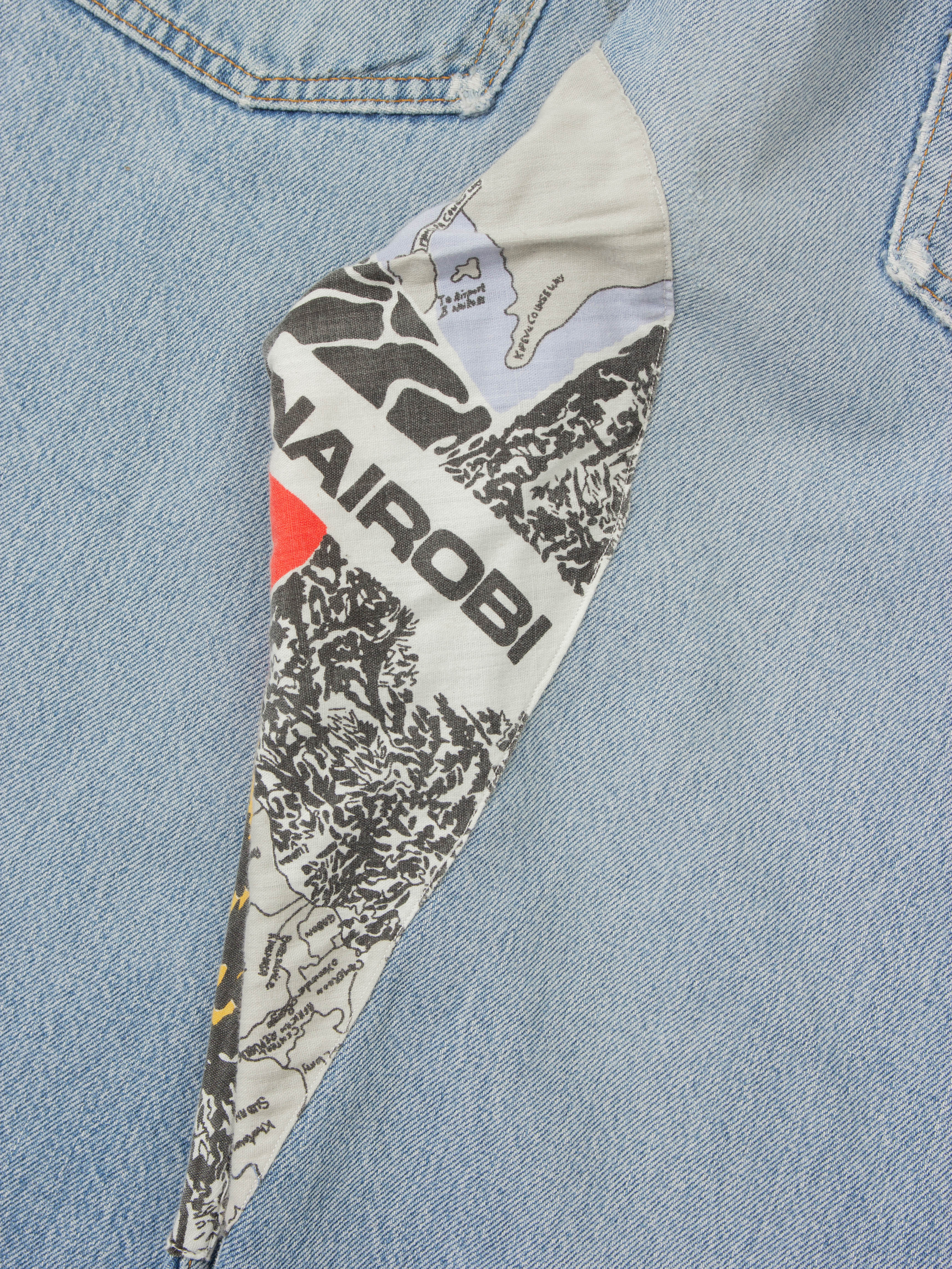 Vtg 1990s Levi's 501 Jeans - Made in France (38x33) - Image 7