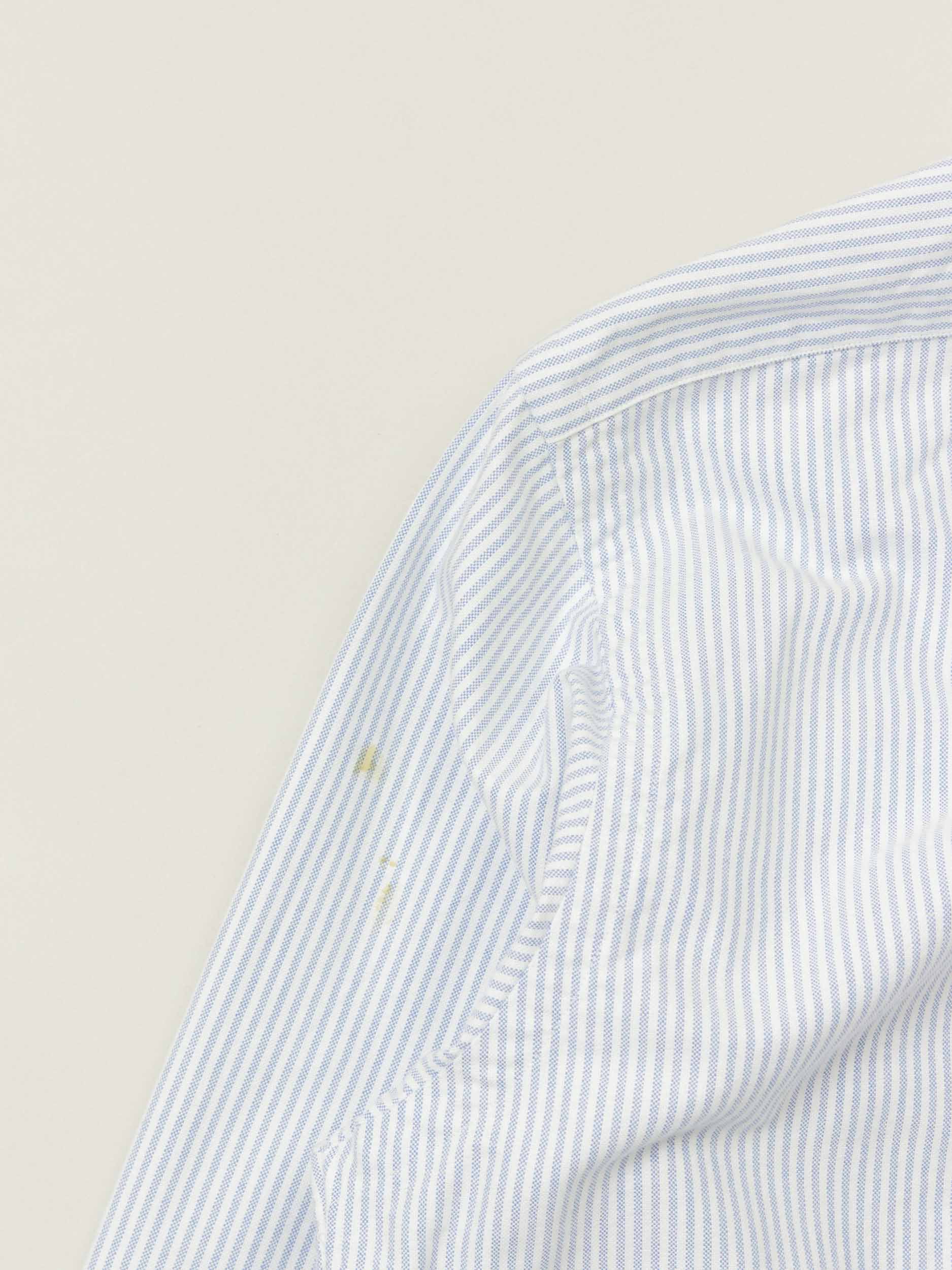 Vtg 1990s Striped Ralph Lauren Button Down Shirt (XL) - Image 4