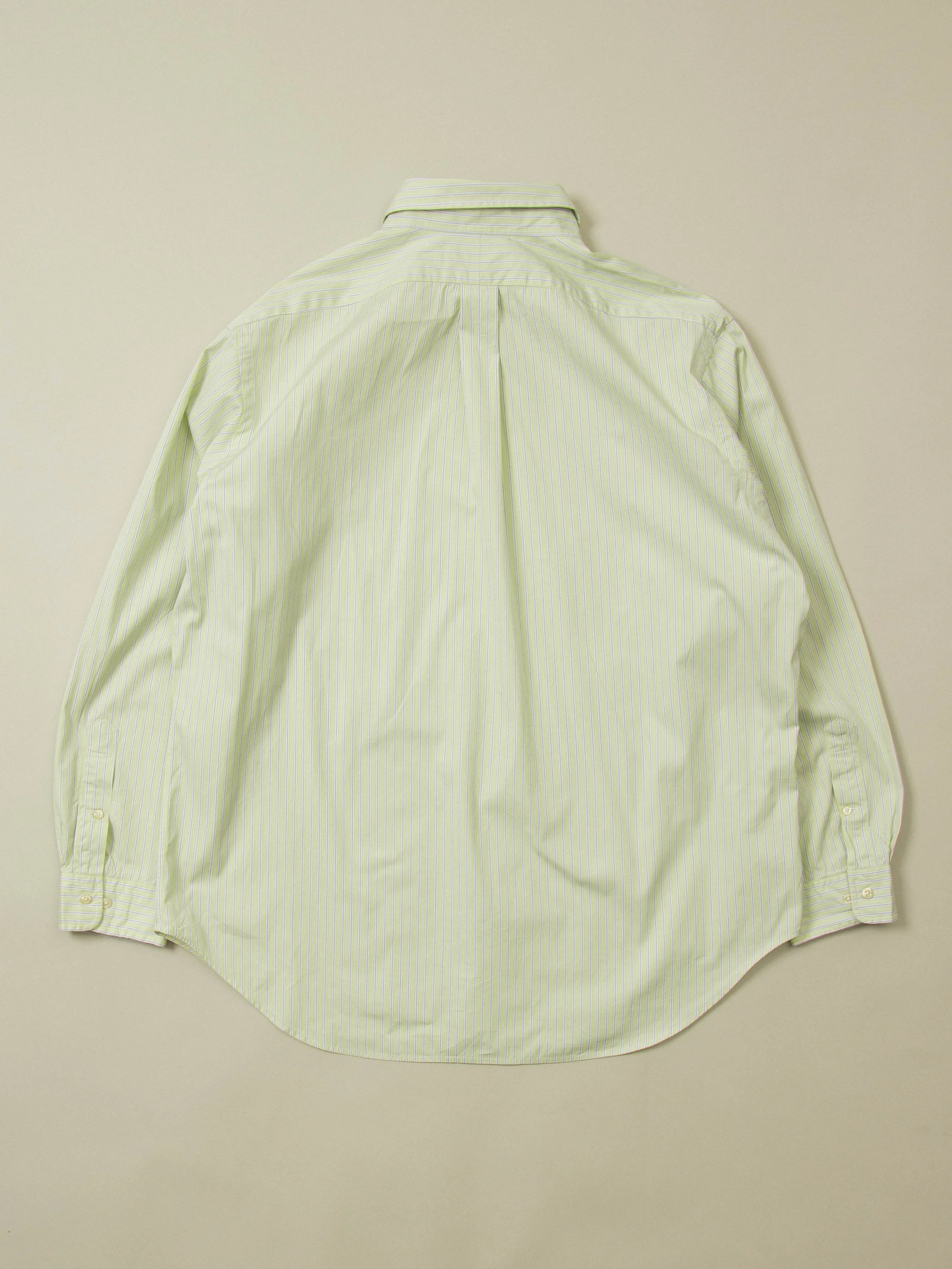 Vtg 1990s Striped Ralph Lauren Shirt (XL) - Image 4