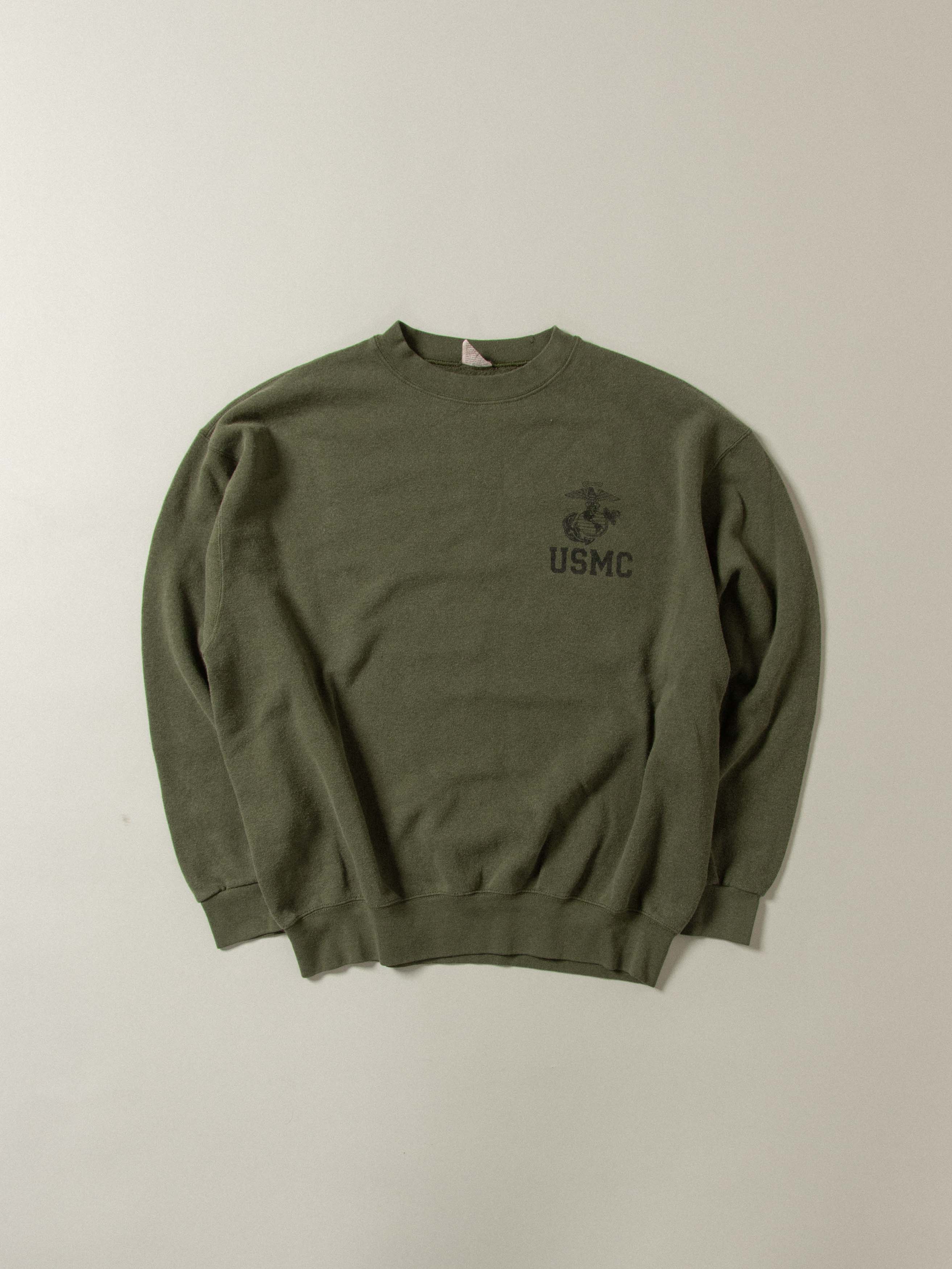 Vtg 1990s USMC Sports Sweatshirt - Made in USA - Image 6