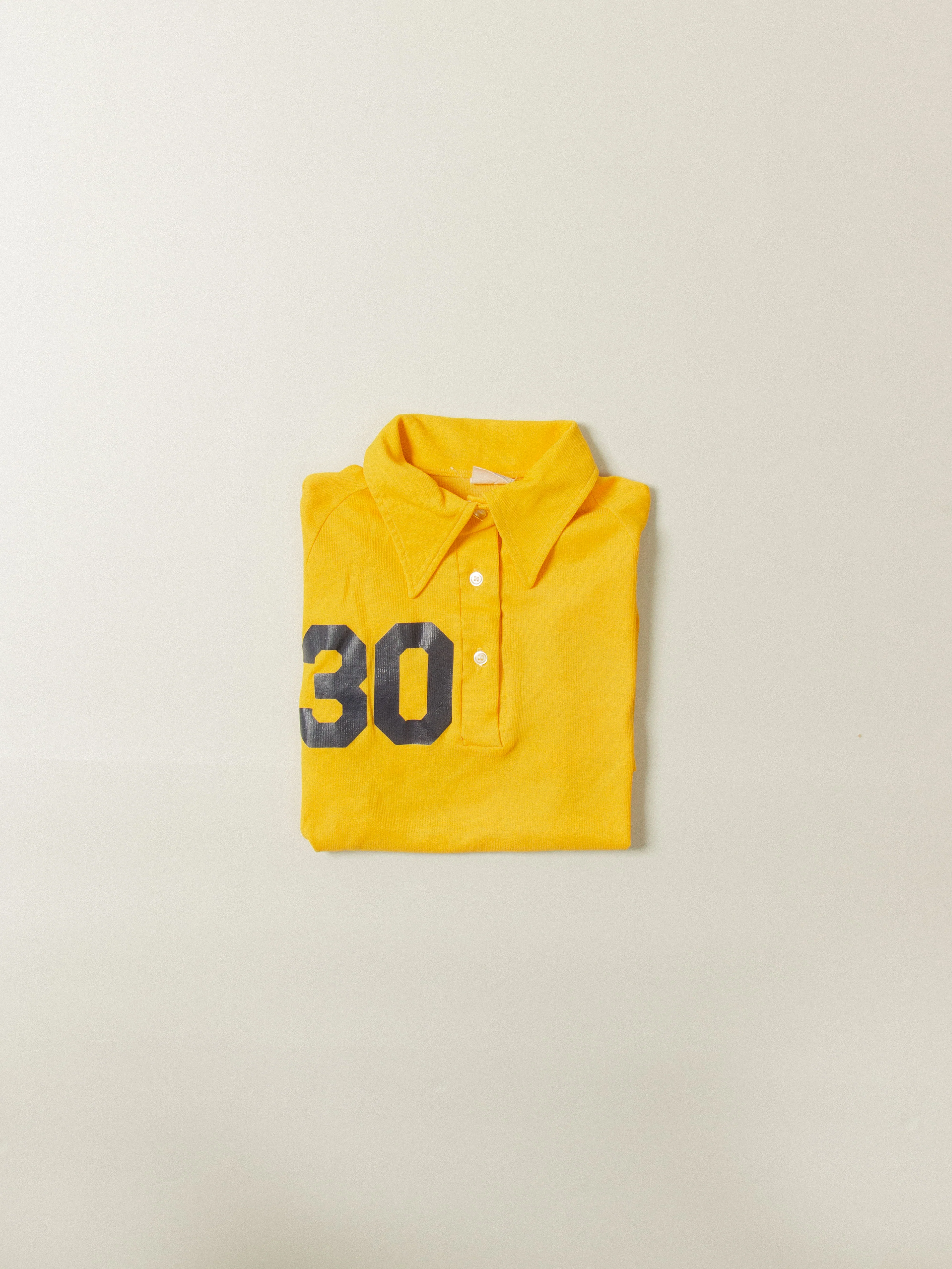 Vtg 70s Broderick Sports Polo - Made in USA (XS) - Image 5