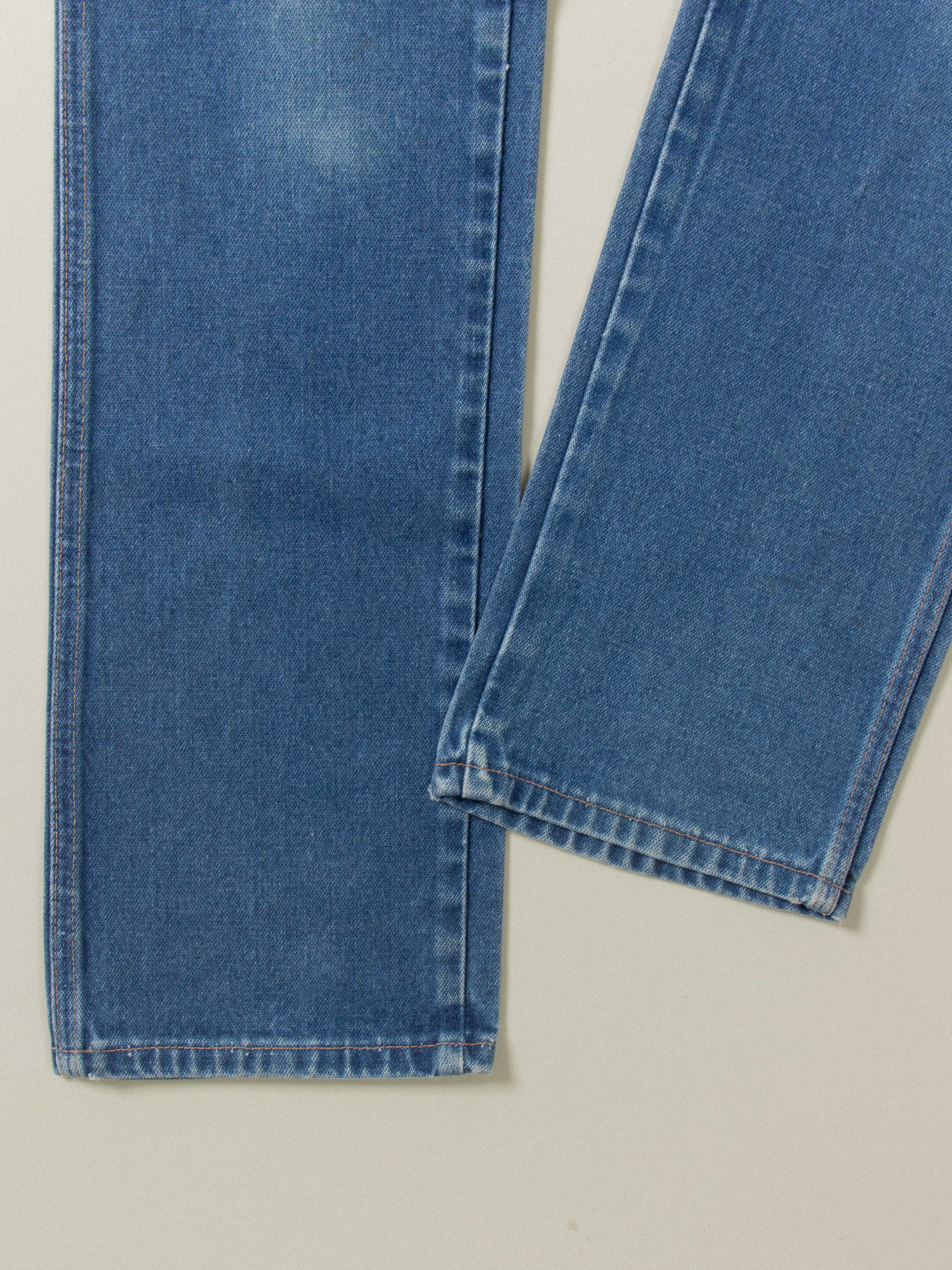 Vtg 1980s Wrangler Denim - Made in USA (27x35) - Image 5