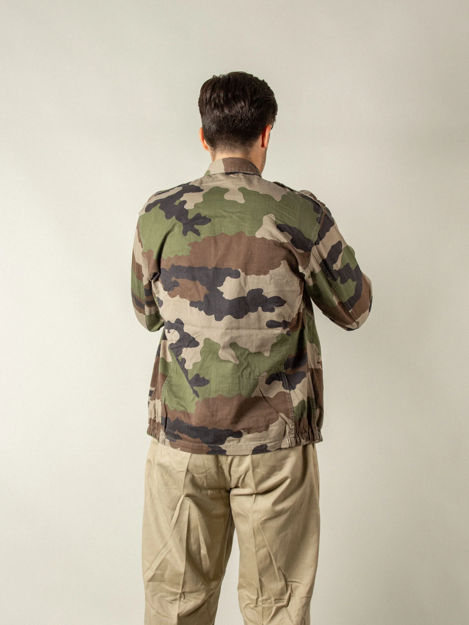 Vtg French Army Camo Jacket - Image 3
