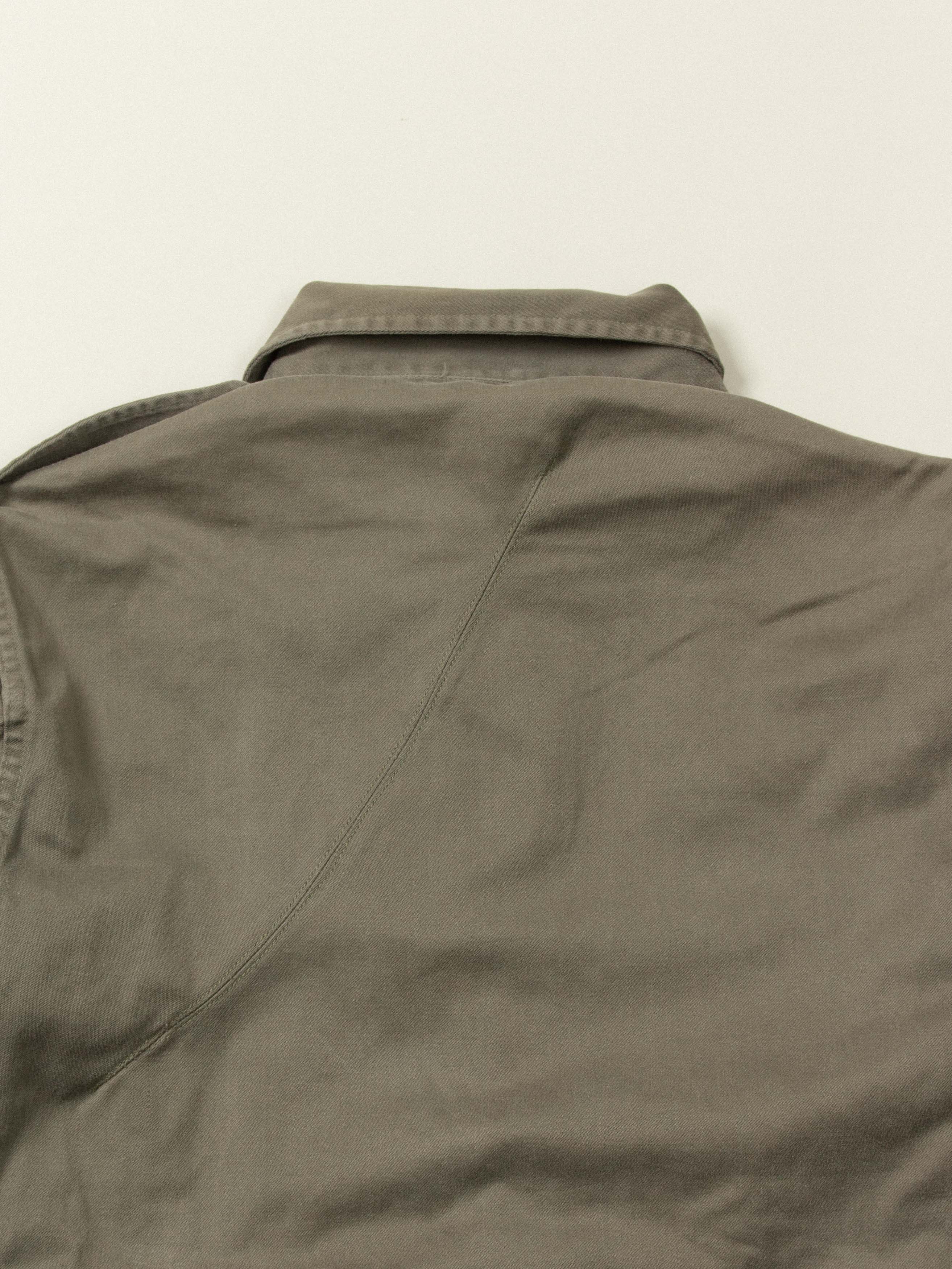Vtg French Army Olive Green Jacket - Image 3