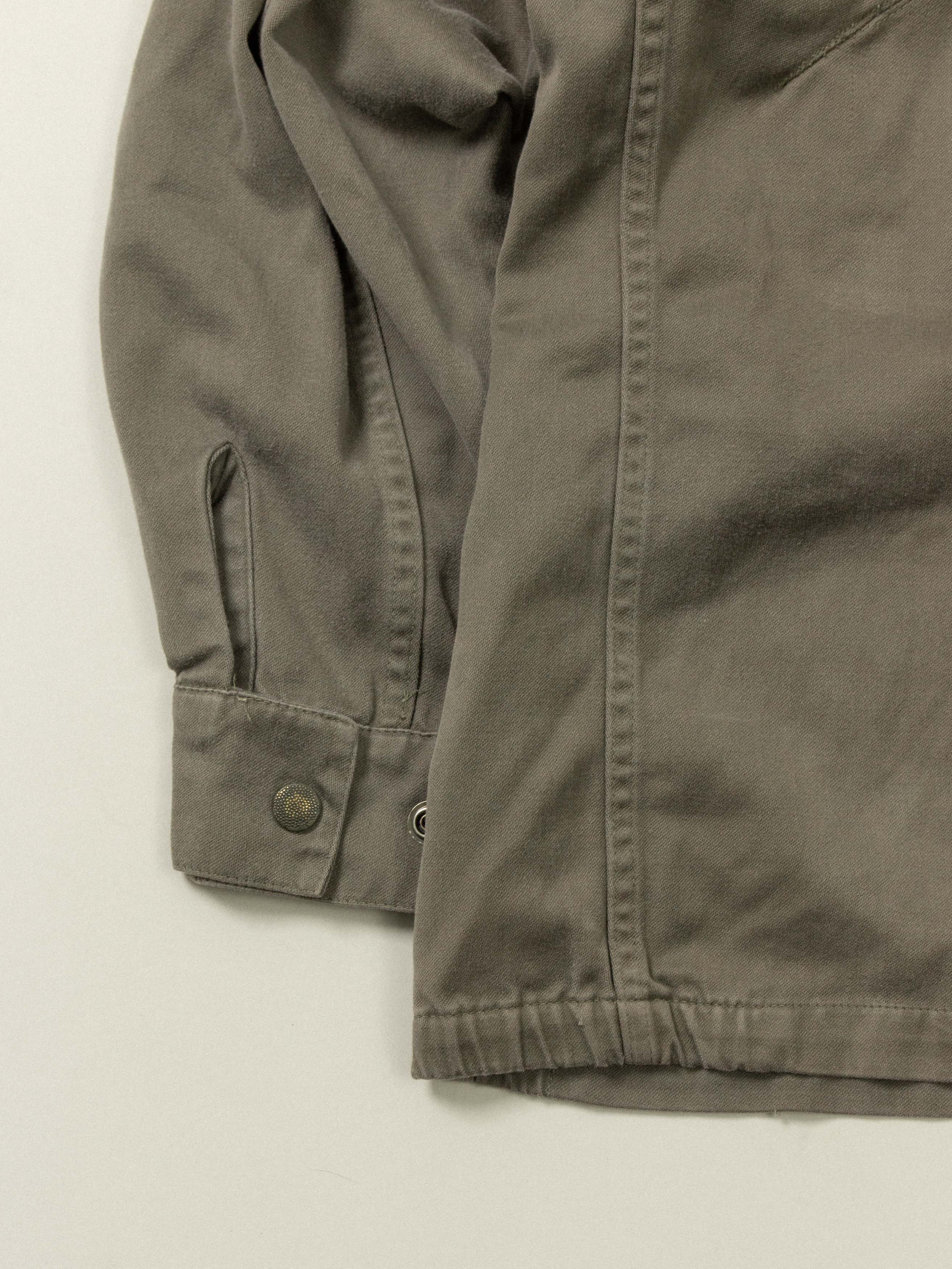 Vtg French Army Olive Green Jacket - Image 5