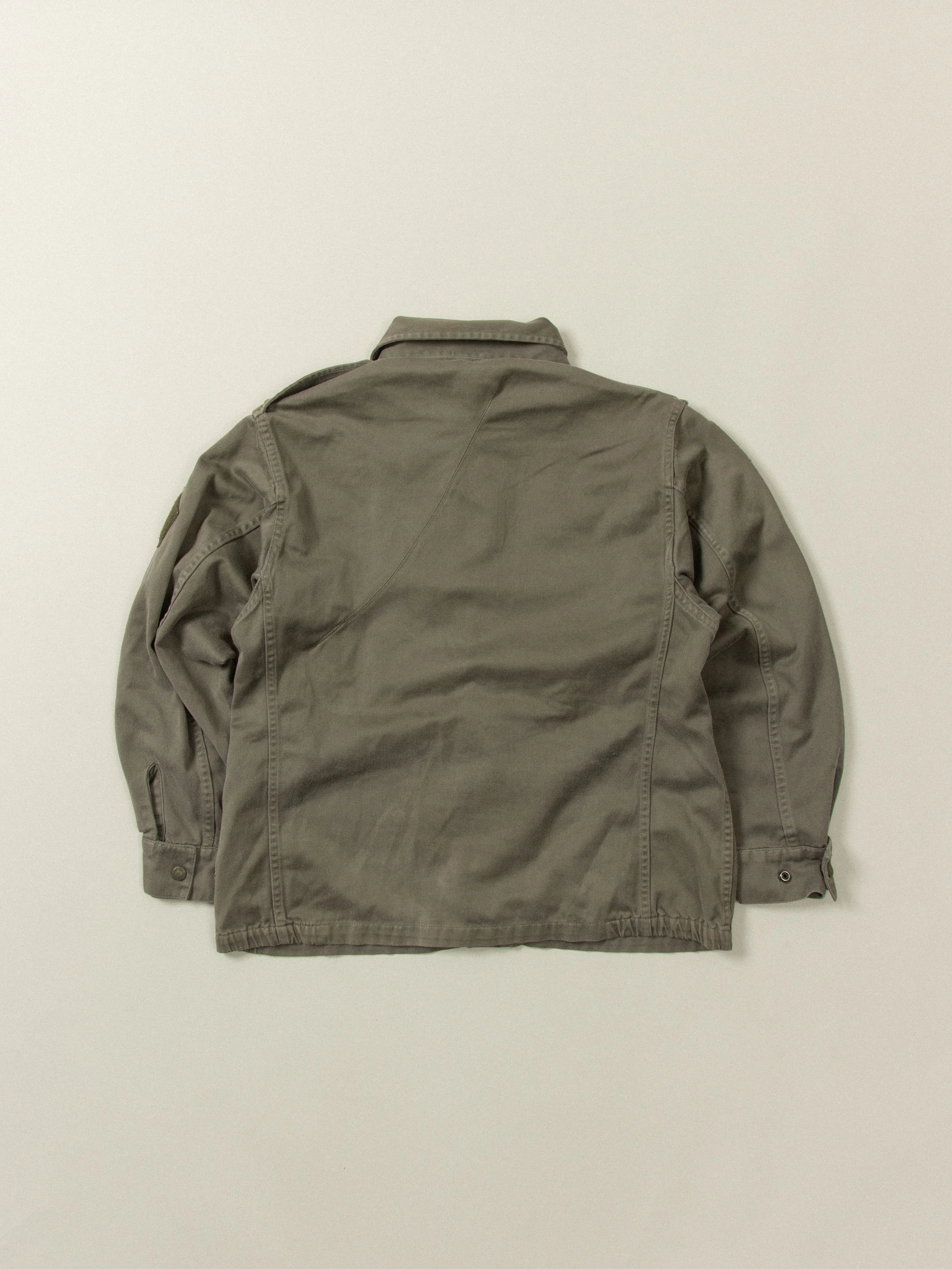 Vtg French Army Olive Green Jacket - Image 6