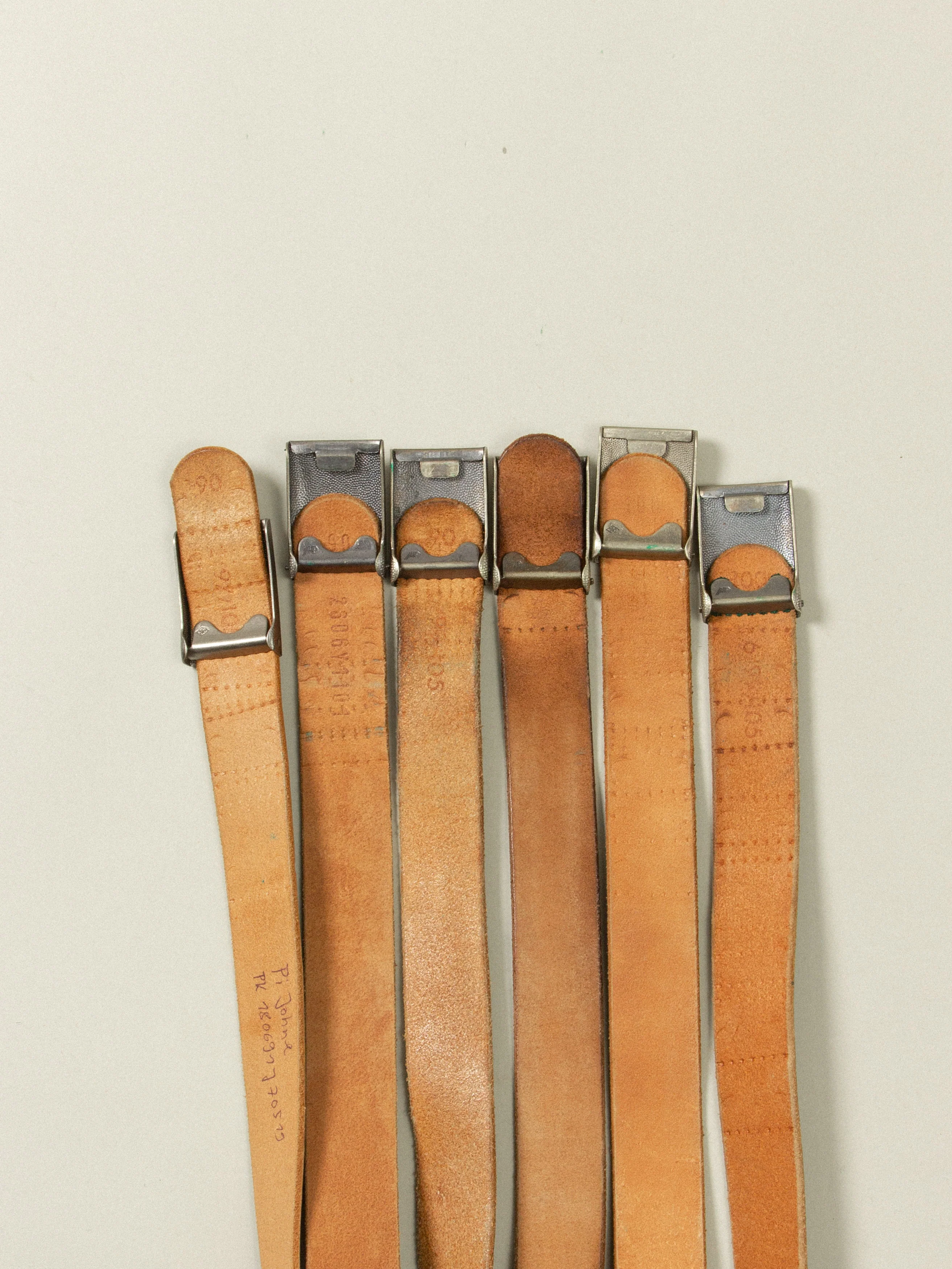 Vtg German Army Belt - Image 3