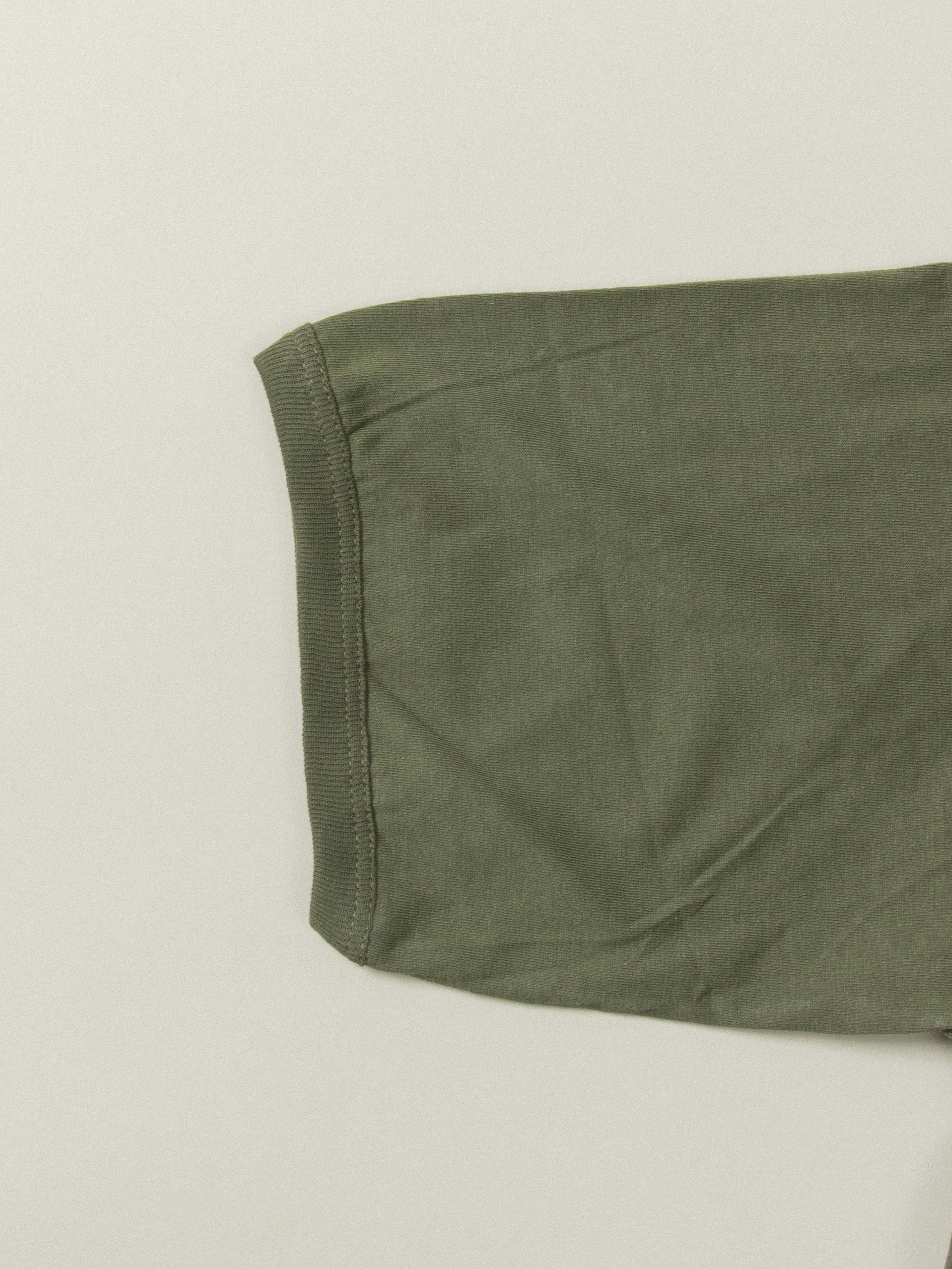 Vtg 1990s Italian Army Tee - Image 3