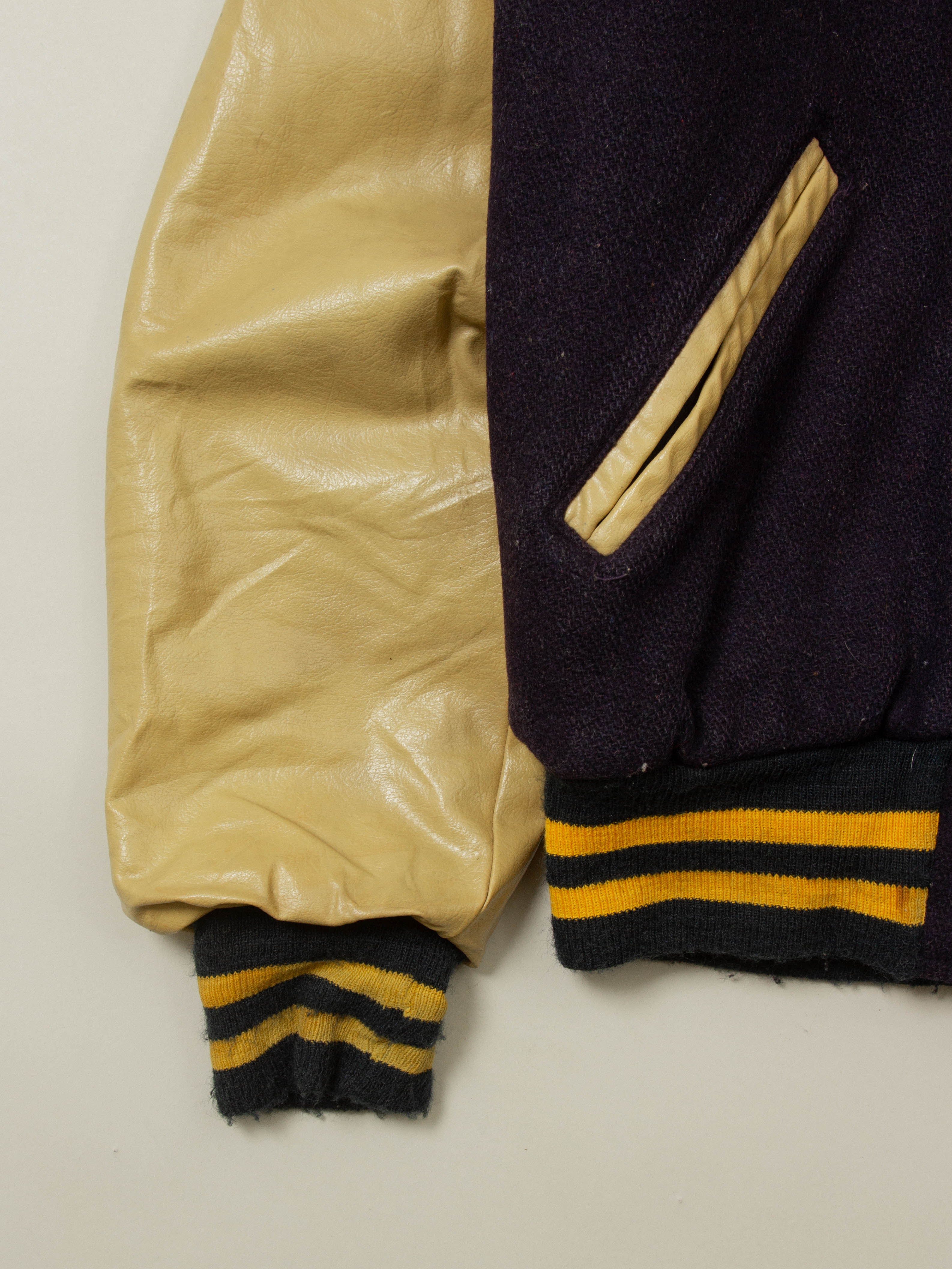 Vtg 1960s Lou Liese Sporting Goods Varsity Jacket - Made in USA (S) - Image 8