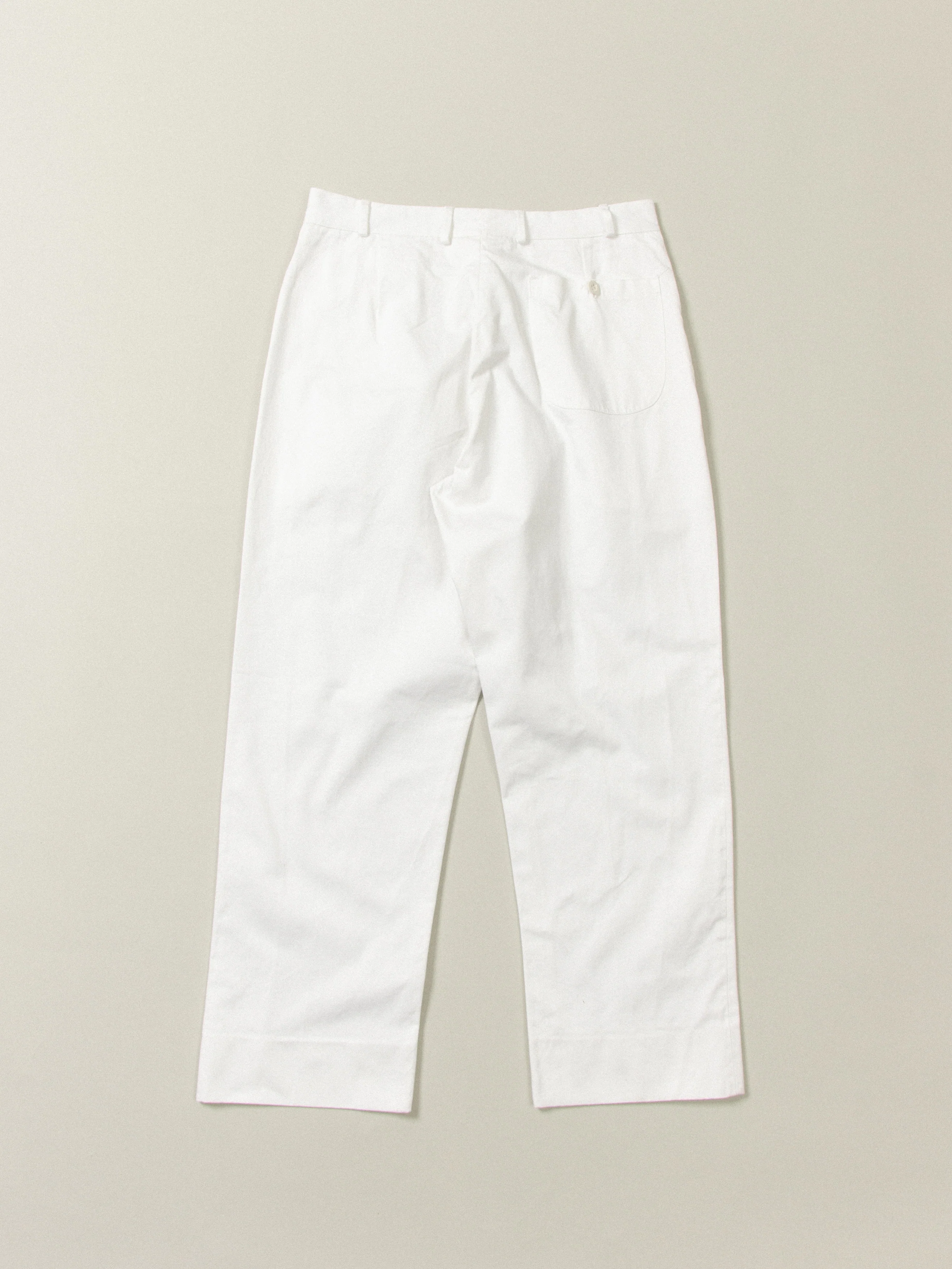 Vtg NOS 1970s Italian Navy Cotton Pants - Image 8