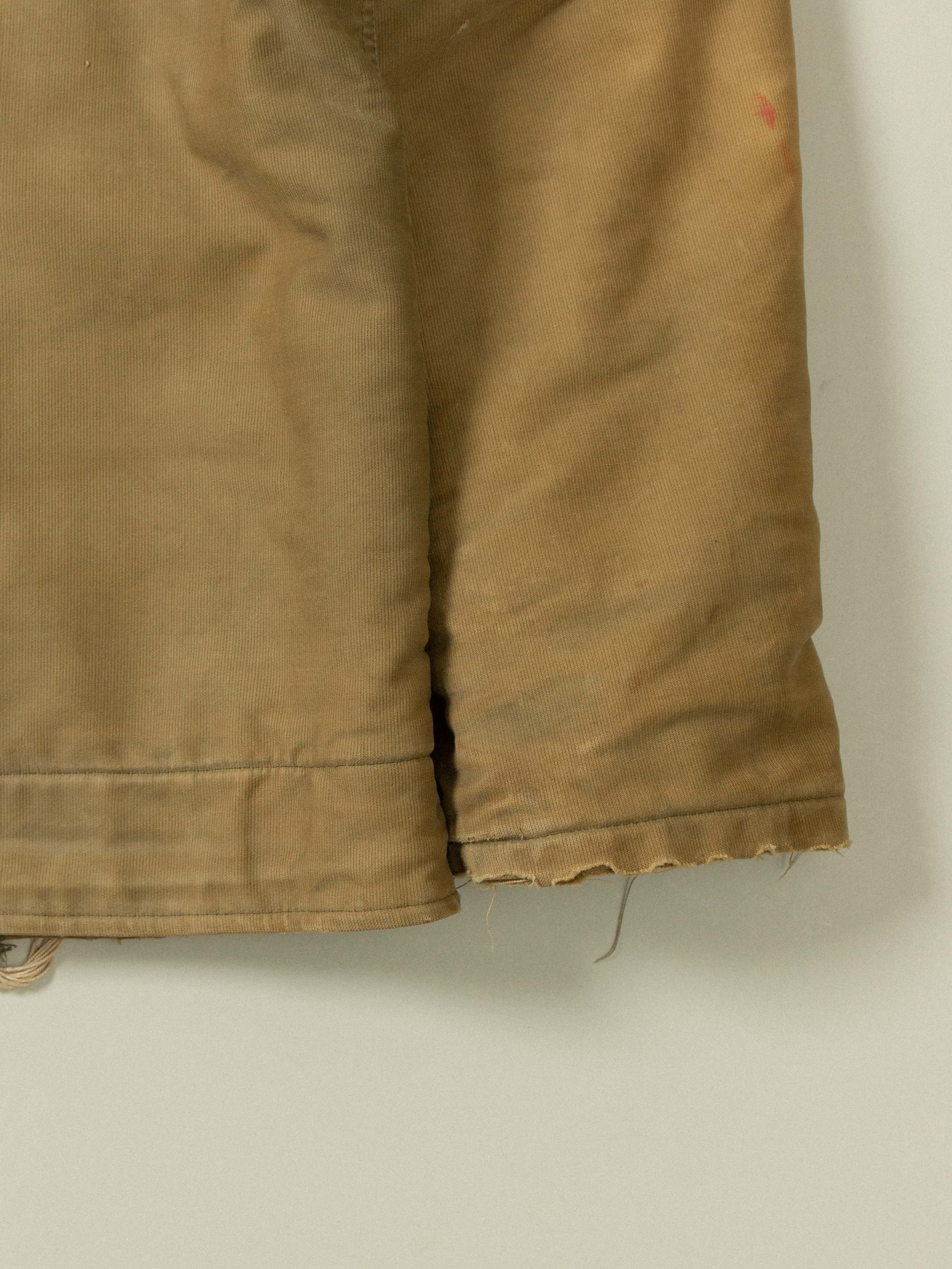 Vtg Rare WWII USN N-1 Alpaca Deck Jacket (S/M) - Image 9