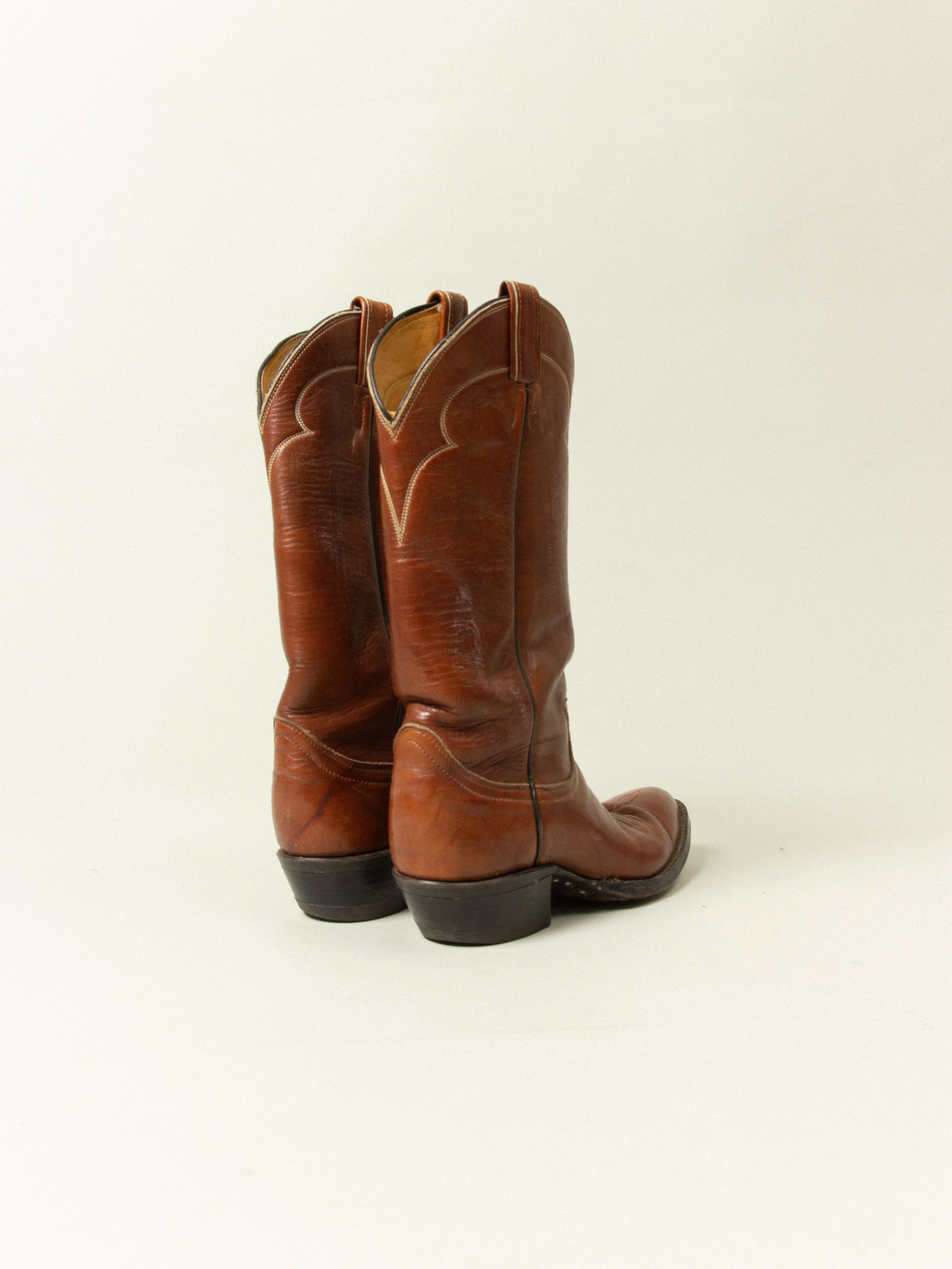 Vtg Women's Tony Lama Cowboy Boots - Made in USA (US 4.5) - Image 4
