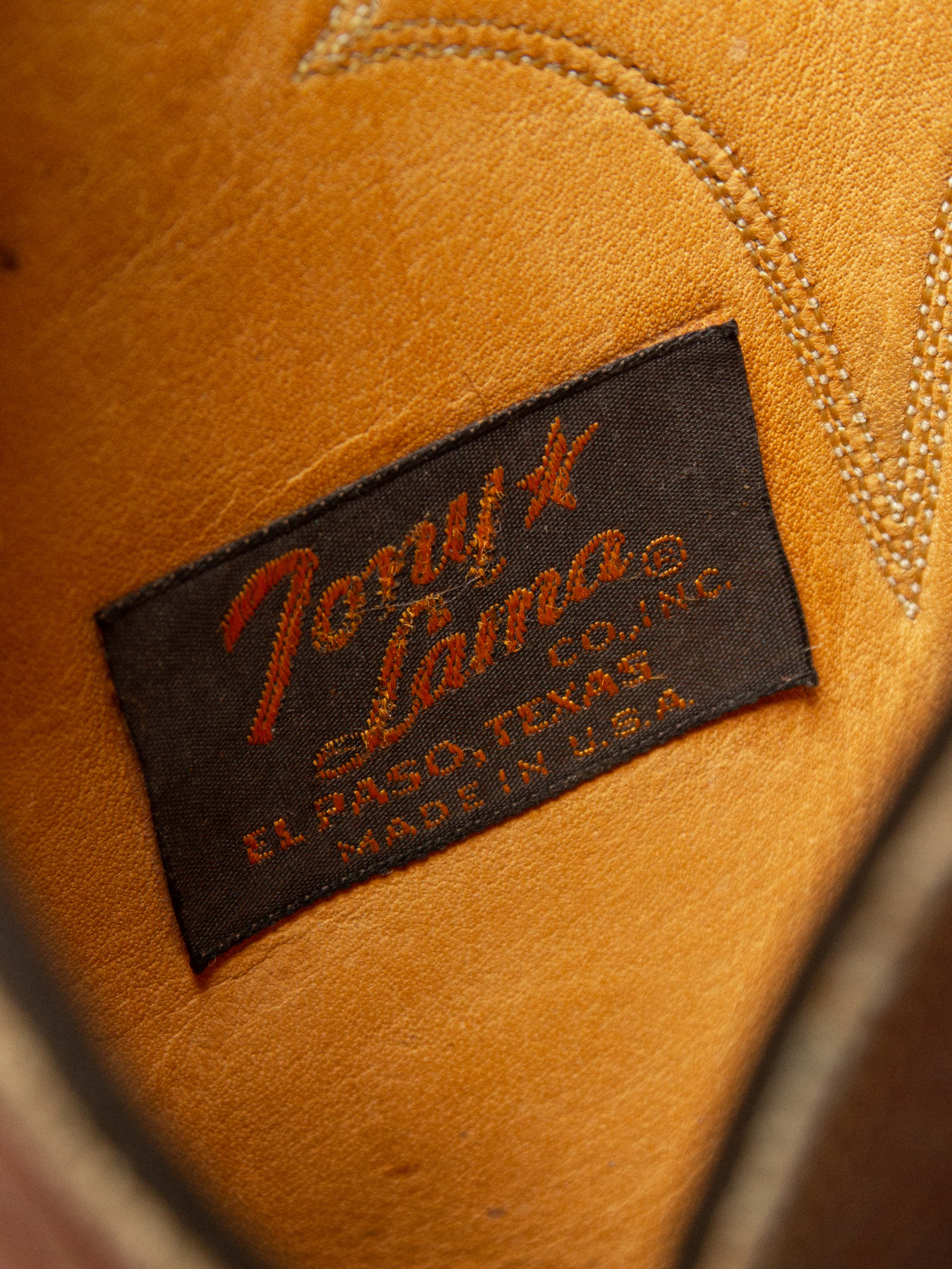 Vtg Women's Tony Lama Cowboy Boots - Made in USA (US 4.5) - Image 6
