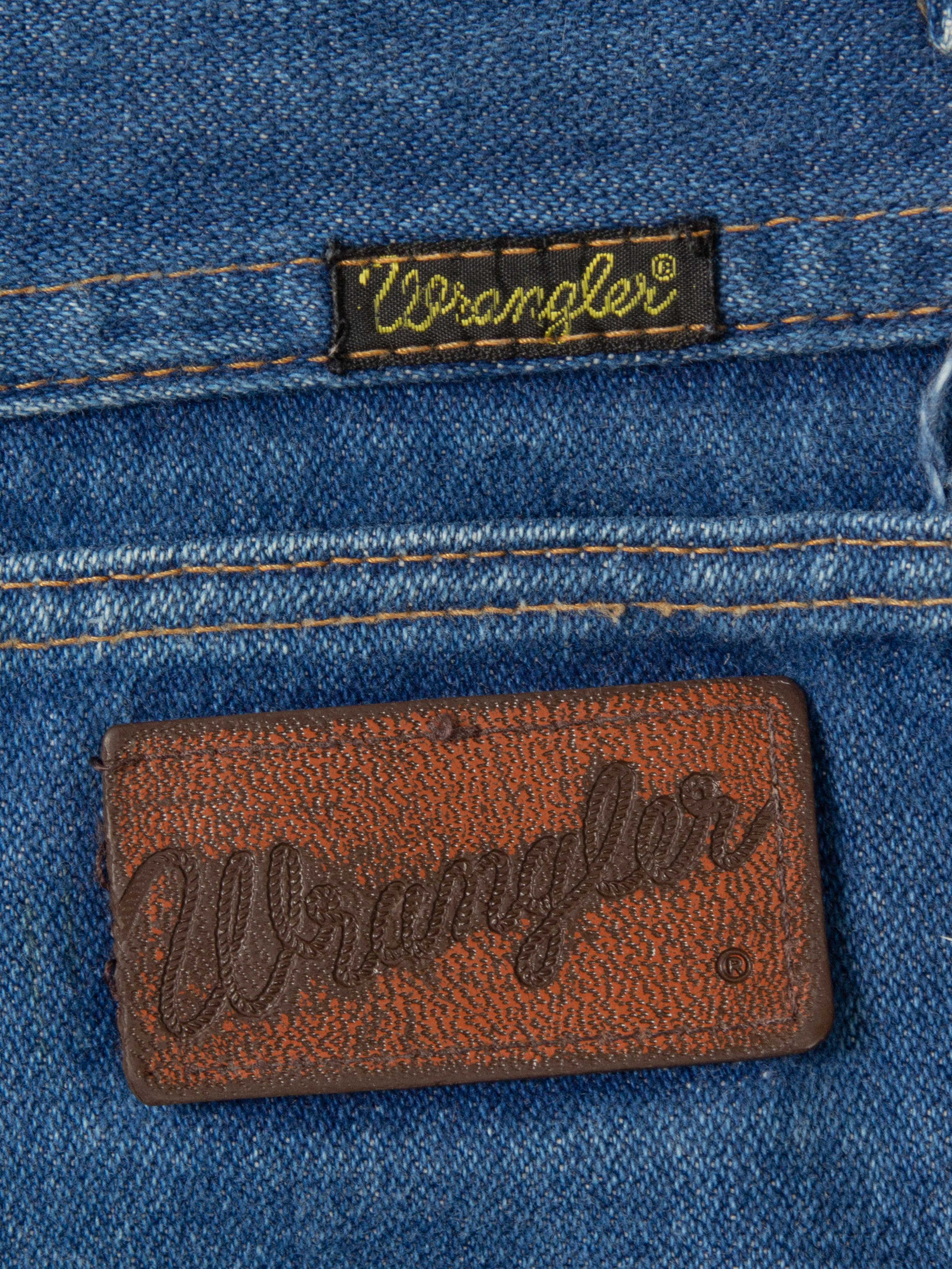 Vtg Wrangler Boot Cut  - Made in USA (30x28) - Image 7