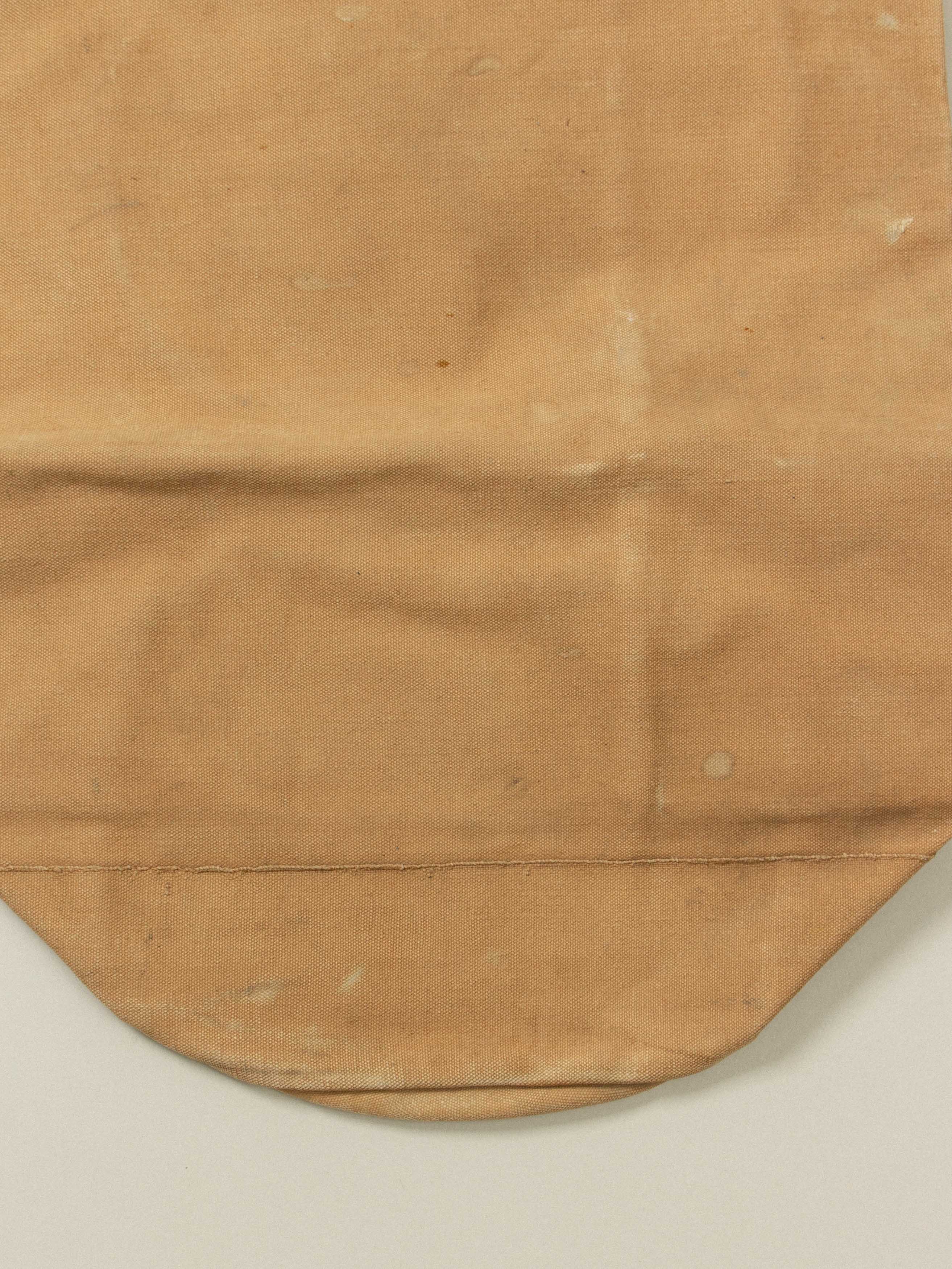 Vtg WWII British RAF Duffle Bag - Image 5