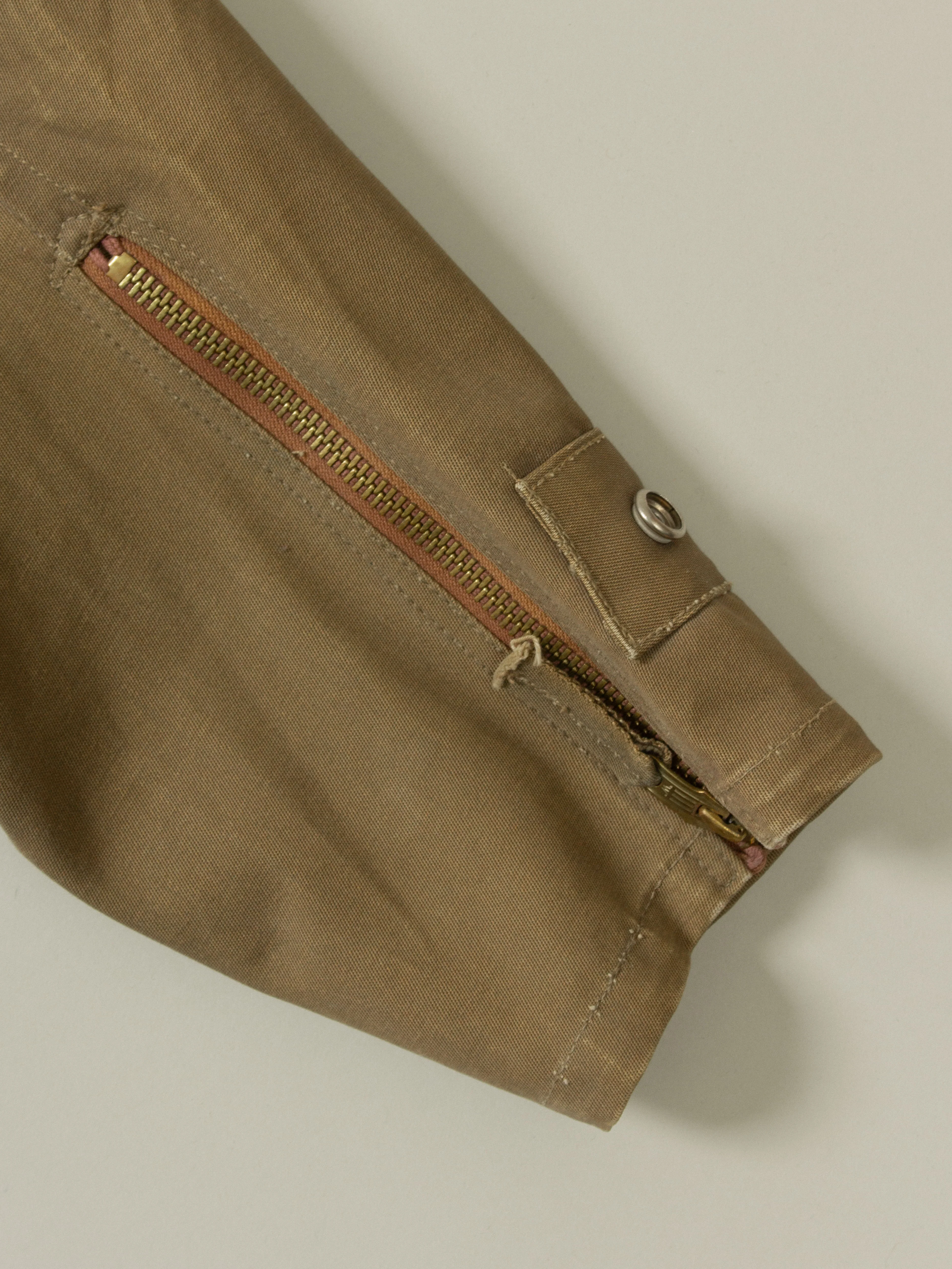 Vtg 1940s WW2 British RAF "Sidcot" Flight Suit (M) - Image 4